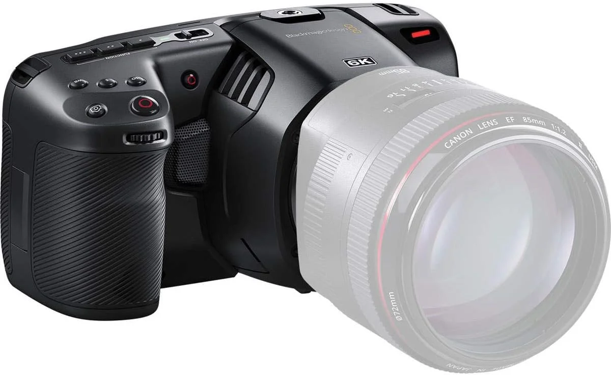 دوربین فیلمبرداری Blackmagic Design Pocket Cinema Camera 6K (Canon EF/EF-S)، مشکی، Cinecampochdef6K