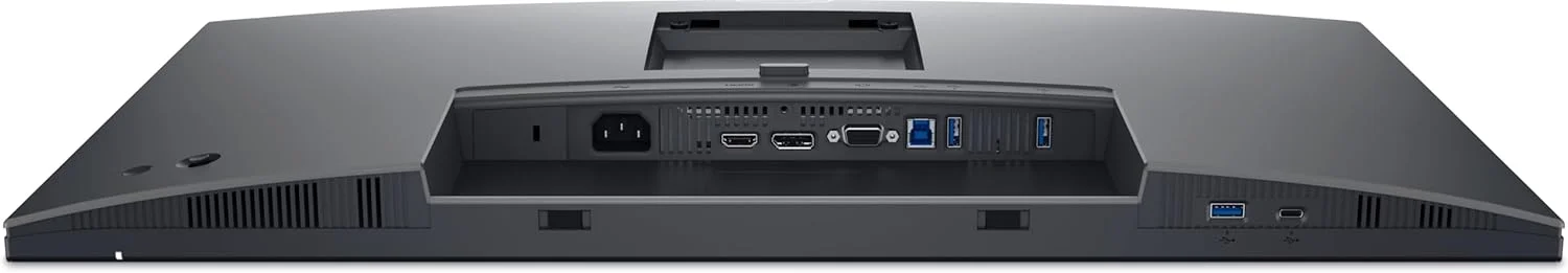مانیتور 27 اینچی دل مدل P2725H با کیفیت Full HD (1920x1080)، نرخ بروزرسانی 100 هرتز، پنل IPS، زمان پاسخگویی 5 میلی‌ثانیه، پوشش 99% sRGB، دارای پورت USB-C، DisplayPort، HDMI، VGA، 4 پورت USB و 3 سال گارانتی، رنگ مشکی