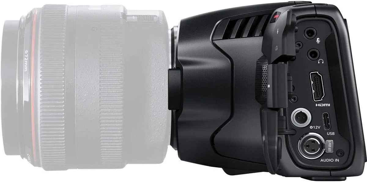 دوربین فیلمبرداری Blackmagic Design Pocket Cinema Camera 6K (Canon EF/EF-S)، مشکی، Cinecampochdef6K