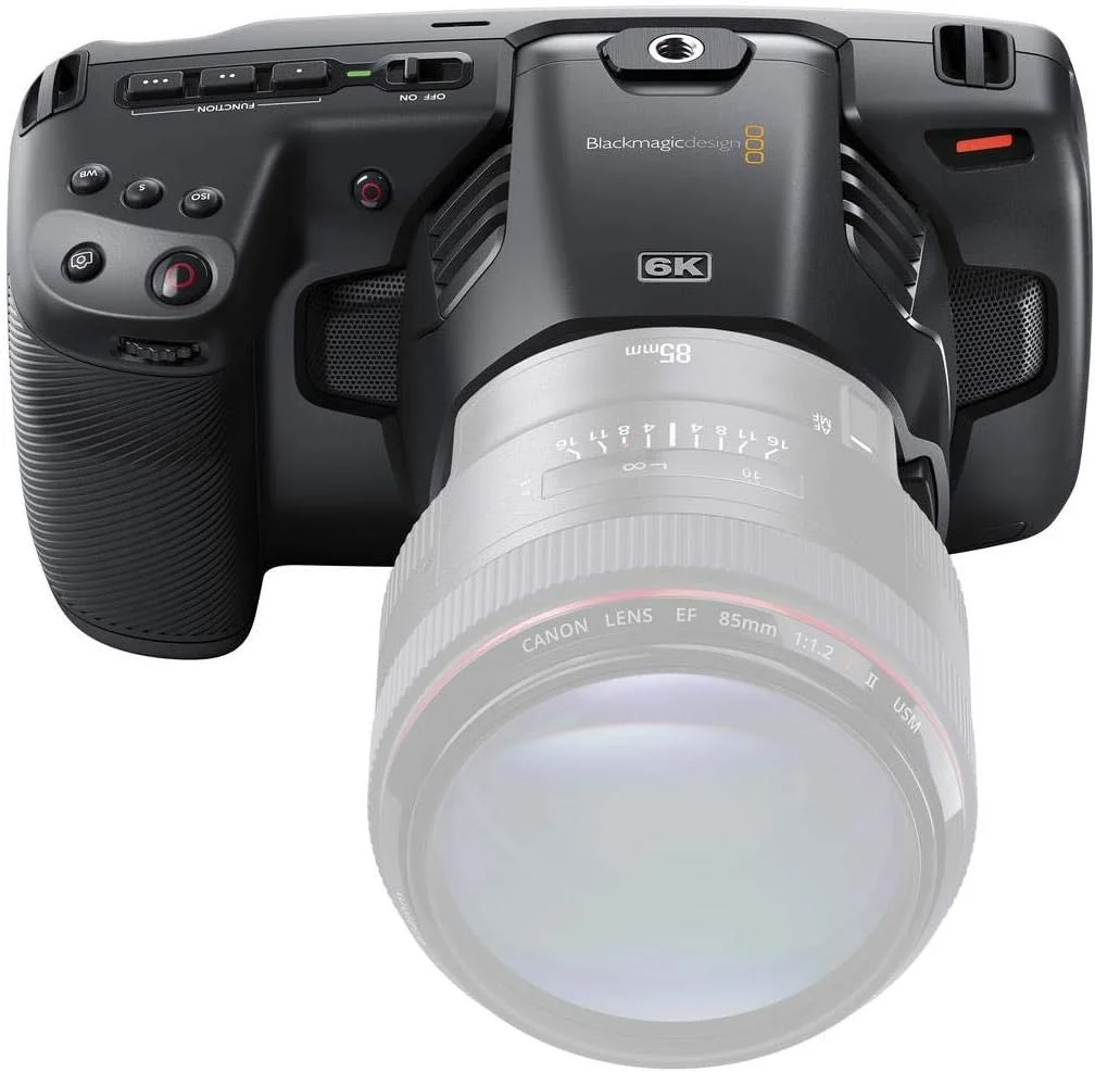 دوربین فیلمبرداری Blackmagic Design Pocket Cinema Camera 6K (Canon EF/EF-S)، مشکی، Cinecampochdef6K