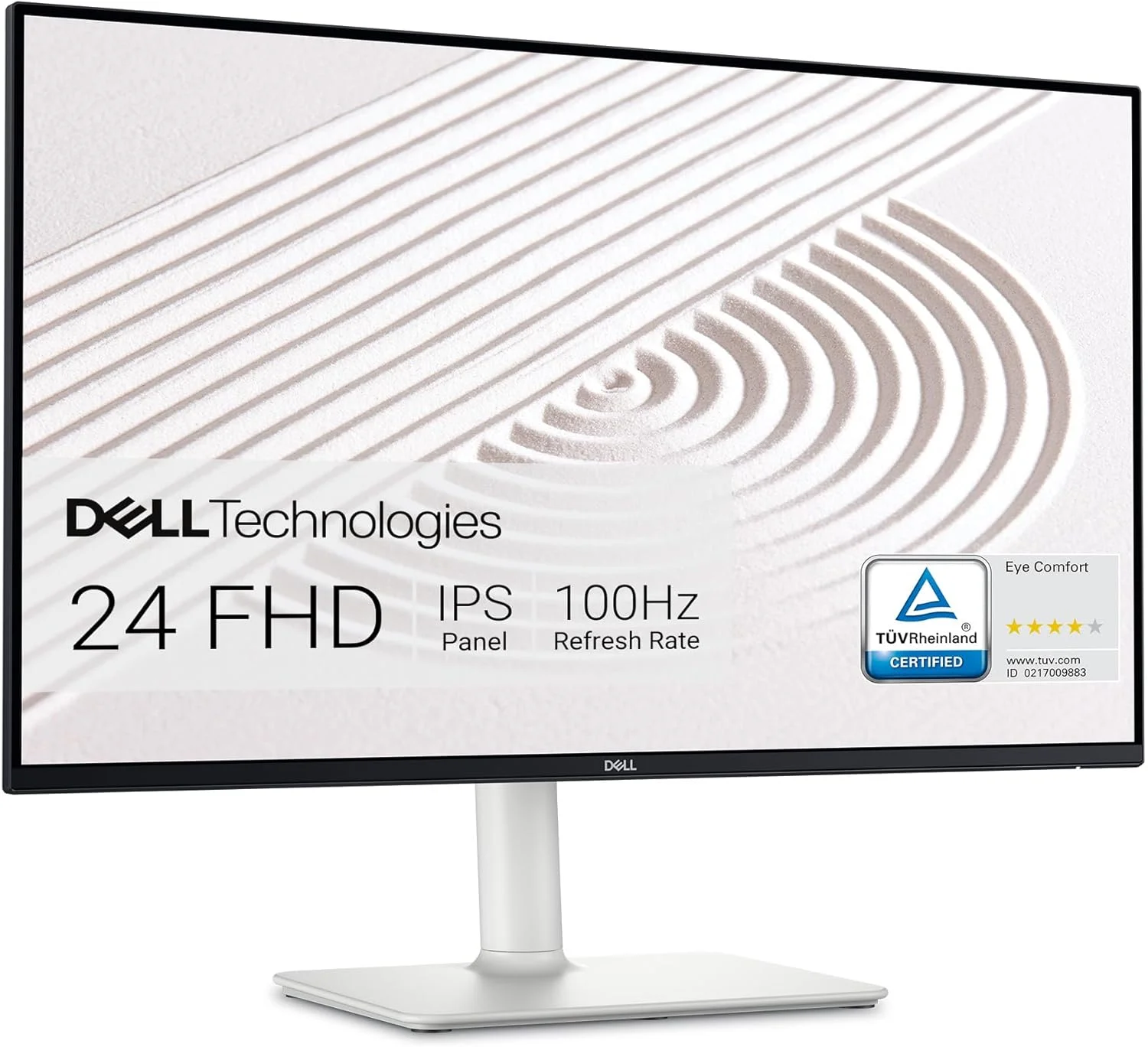 مانیتور دل S2425HS - 23.8 اینچ FHD (1920 x 1080)، 100 هرتز، 1500:1، دارای گواهی TÜV Rheinland Eye Comfort 4 Stars، بلندگوهای یکپارچه 2 x 5 وات