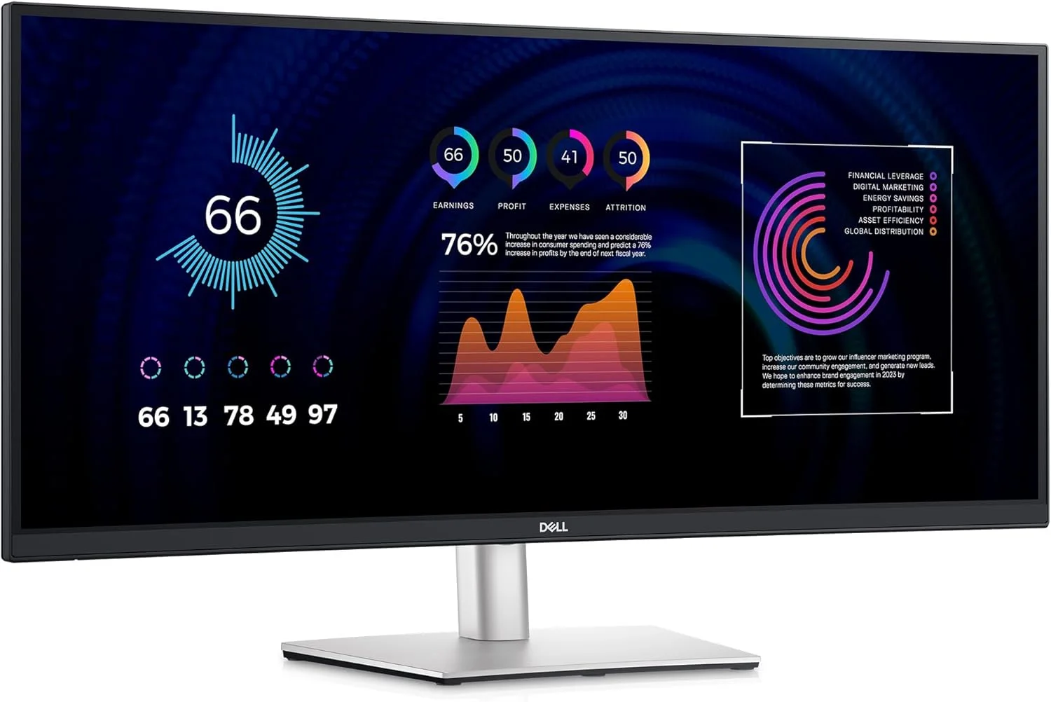 مانیتور خمیده 34 اینچی Dell با هاب USB-C مدل P3424WE - 86.5 سانتی متر (34 اینچ)، W128484751 (P3424WE - 86.5cm (34)) مانیتور خمیده 34 اینچی Dell با هاب USB-C مدل P3424WE - 86.5 سانتی متر (34 اینچ)، W128484751 (P3424WE - 86.5cm (34))