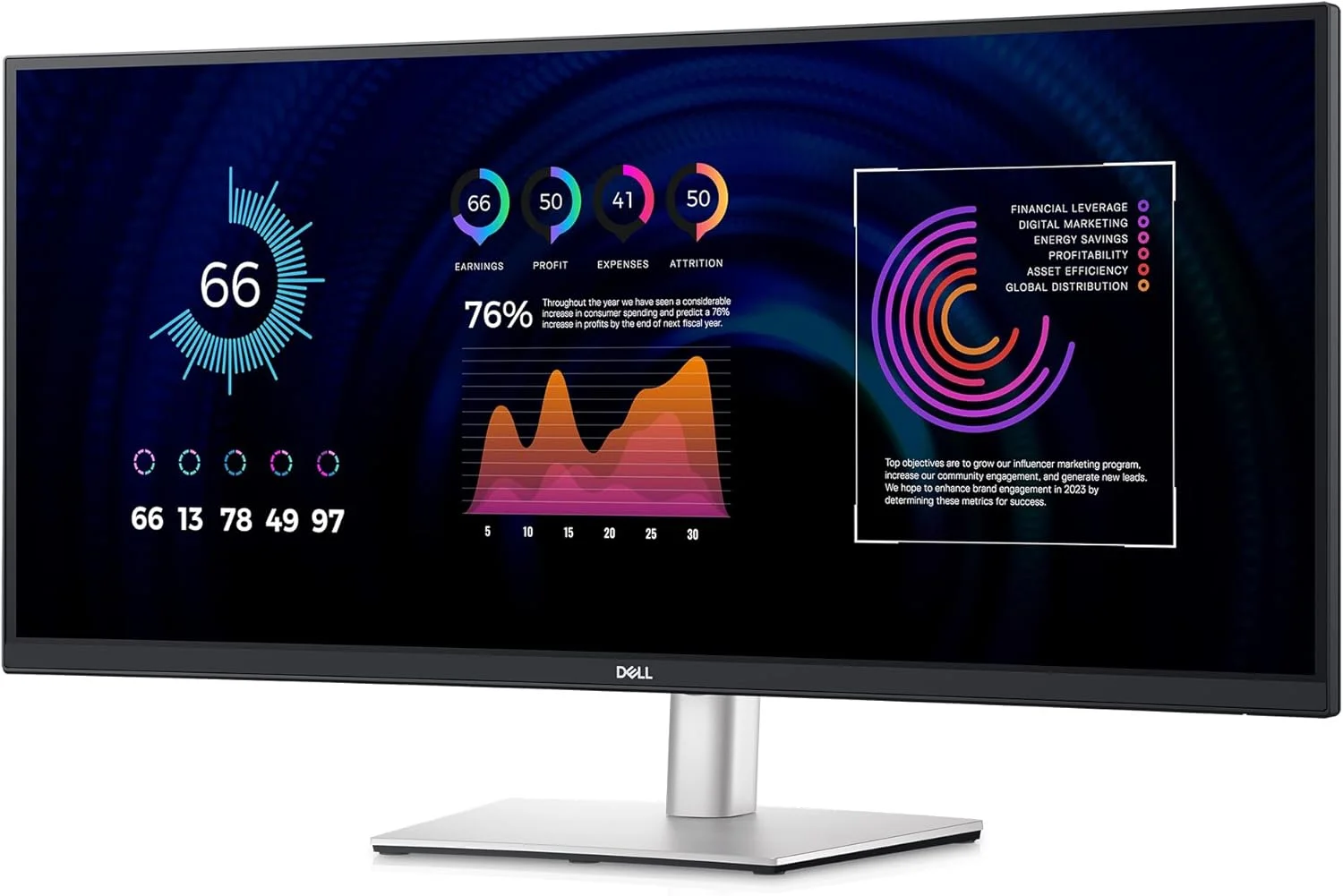 مانیتور خمیده 34 اینچی Dell با هاب USB-C مدل P3424WE - 86.5 سانتی متر (34 اینچ)، W128484751 (P3424WE - 86.5cm (34)) مانیتور خمیده 34 اینچی Dell با هاب USB-C مدل P3424WE - 86.5 سانتی متر (34 اینچ)، W128484751 (P3424WE - 86.5cm (34))