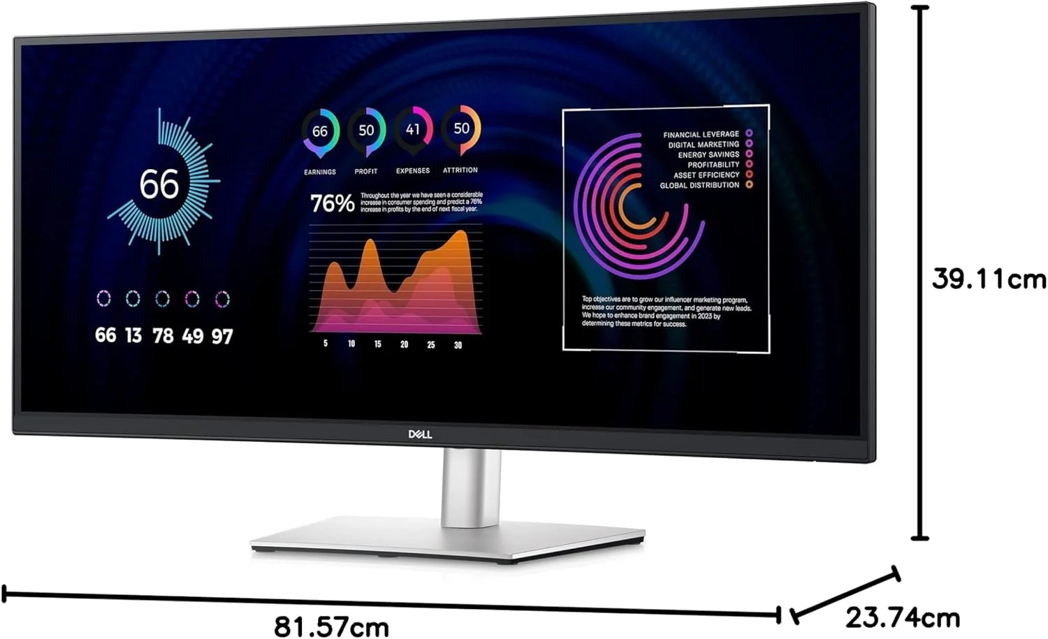 مانیتور خمیده 34 اینچی Dell با هاب USB-C مدل P3424WE - 86.5 سانتی متر (34 اینچ)، W128484751 (P3424WE - 86.5cm (34)) مانیتور خمیده 34 اینچی Dell با هاب USB-C مدل P3424WE - 86.5 سانتی متر (34 اینچ)، W128484751 (P3424WE - 86.5cm (34))