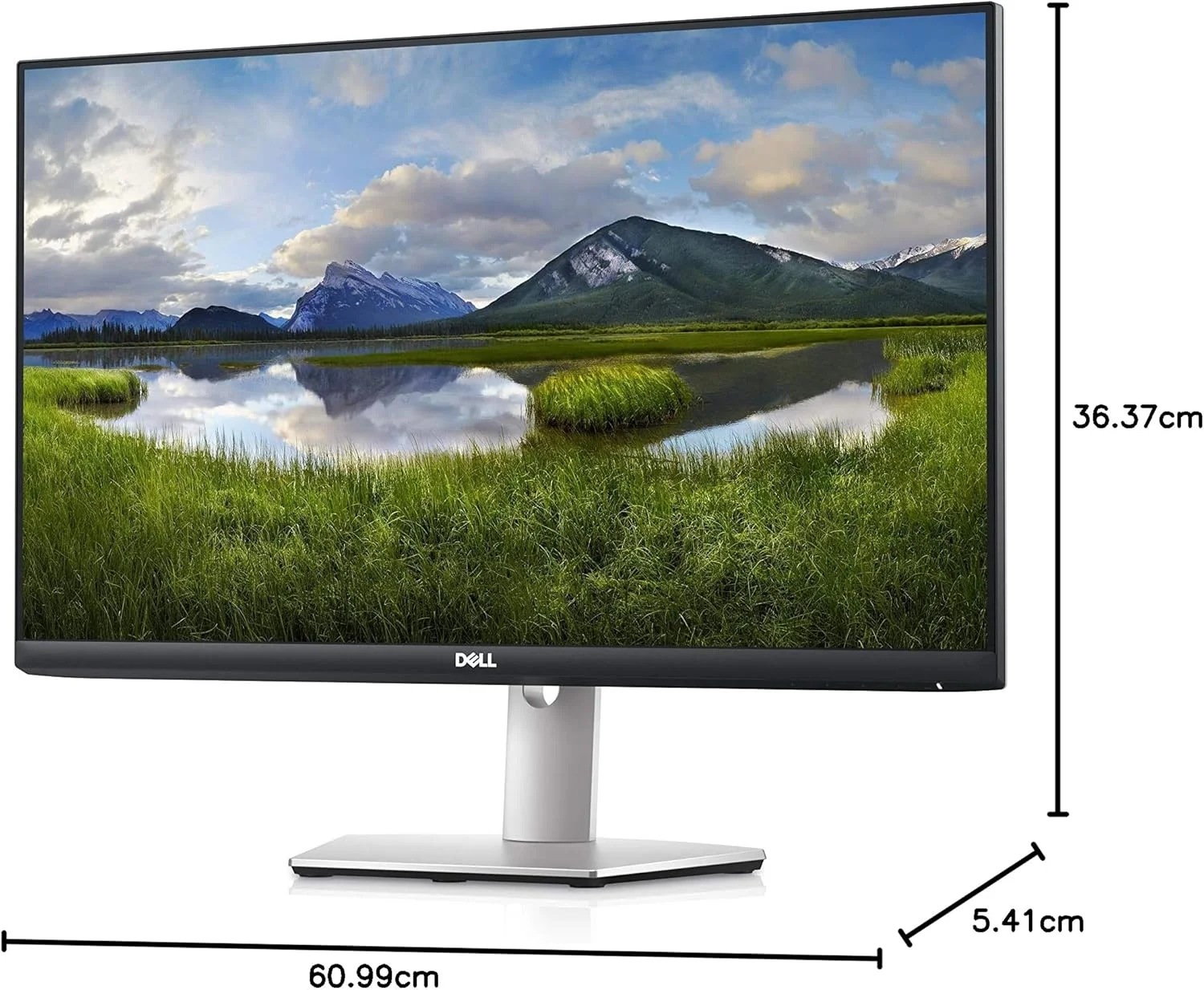 مانیتور 24 اینچی دل مدل S2421HS با کیفیت Full HD 1080p، پنل IPS و حاشیه فوق العاده باریک، نقره ای، مشکی مانیتور 24 اینچی دل مدل S2421HS با کیفیت Full HD 1080p، پنل IPS و حاشیه فوق العاده باریک، نقره ای، مشکی