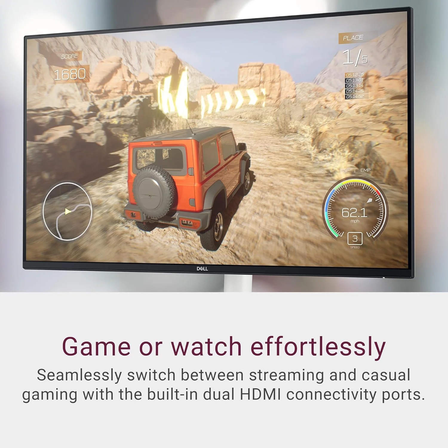 مانیتور دل S2425HS - 23.8 اینچ FHD (1920 x 1080)، 100 هرتز، 1500:1، دارای گواهی TÜV Rheinland Eye Comfort 4 Stars، بلندگوهای یکپارچه 2 x 5 وات مانیتور دل S2425HS - 23.8 اینچ FHD (1920 x 1080)، 100 هرتز، 1500:1، دارای گواهی TÜV Rheinland Eye Comfort 4 Stars، بلندگوهای یکپارچه 2 x 5 وات
