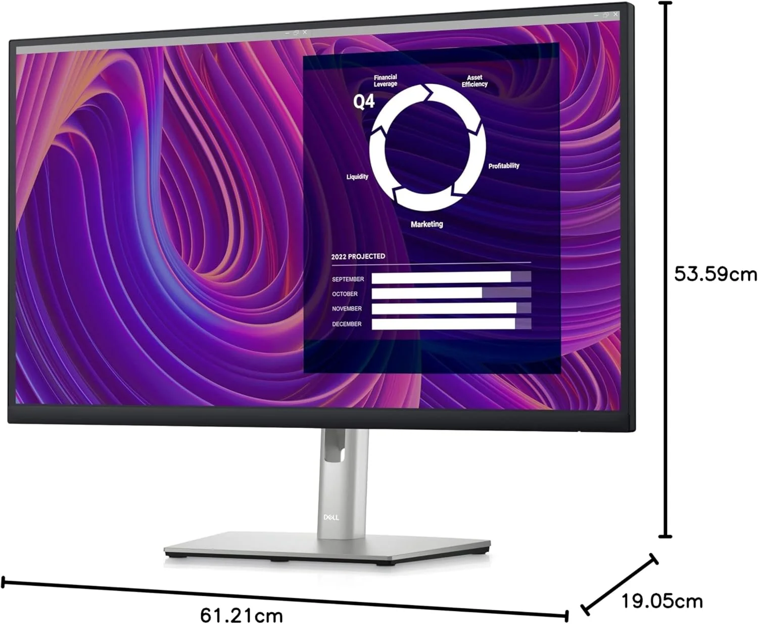 مانیتور دل P2723D - نمایشگر 26.96 اینچی QHD (2560 x 1440) 60 هرتز، پوشش 99% sRGB، زمان پاسخگویی 5 میلیثانیه، اتصالات HDMI/DP/USB 3.2 Gen 1، قابلیت تنظیم ارتفاع/شیب/چرخش/محور، 16.7 میلیون رنگ - مشکی مانیتور دل P2723D - نمایشگر 26.96 اینچی QHD (2560 x 1440) 60 هرتز، پوشش 99% sRGB، زمان پاسخگویی 5 میلیثانیه، اتصالات HDMI/DP/USB 3.2 Gen 1، قابلیت تنظیم ارتفاع/شیب/چرخش/محور، 16.7 میلیون رنگ - مشکی