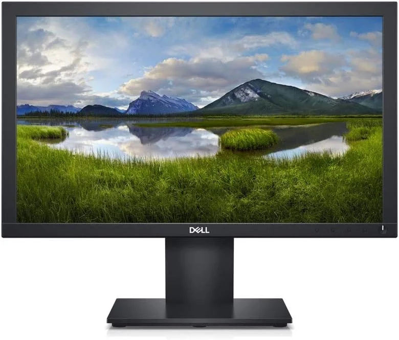 مانیتور 19 اینچی دل مدل E1920H با کیفیت HD و نسبت تصویر 16:9 به همراه پورت های VGA و DisplayPort - مشکی