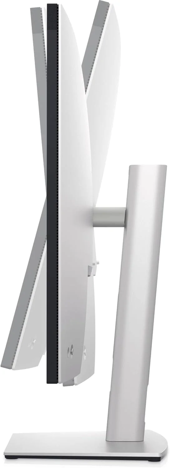 مانیتور کنفرانس ویدیویی 32 اینچی Dell U3223QZ UltraSharp - صفحه نمایش 31.5 اینچی (3840 x 2160) 60 هرتز، زمان پاسخگویی 5 میلی‌ثانیه، دوربین داخلی، بلندگوی داخلی، قابلیت تنظیم ارتفاع/شیب/چرخش - نقره ای پلاتینیوم