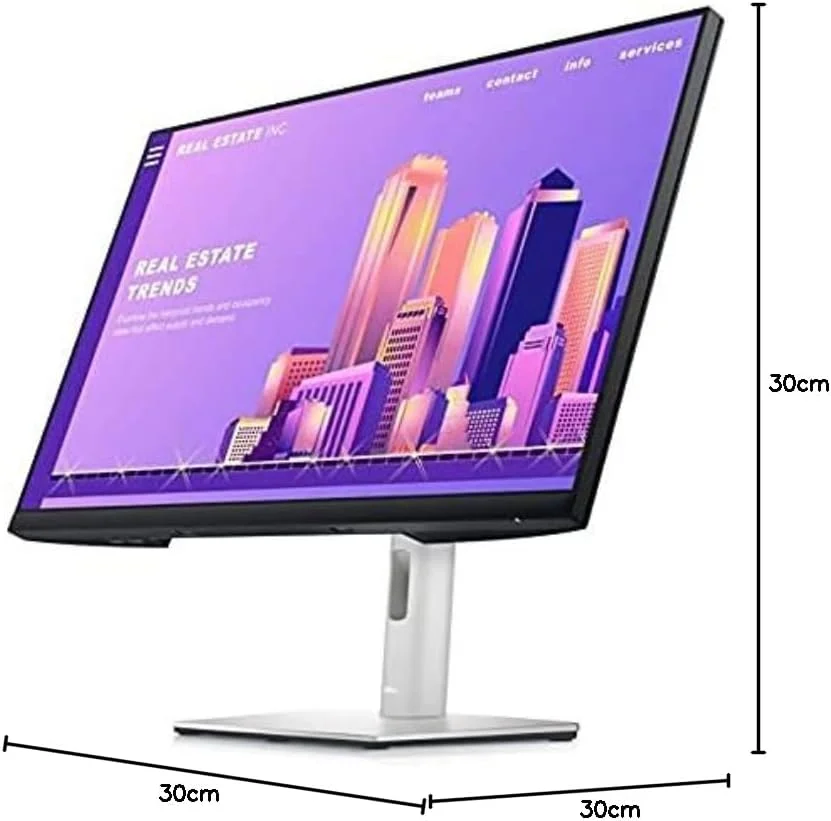 مانیتور 27 اینچی دل مدل P2722HE با رزولوشن Full HD و پنل LCD مشکی