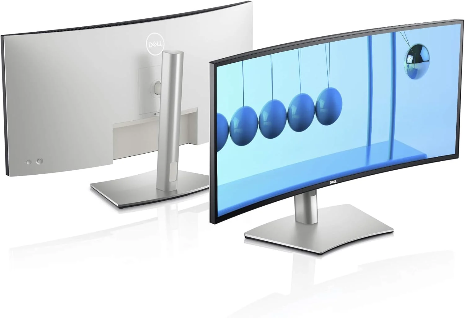 مانیتور خمیده فوق عریض 34.14 اینچی Dell U3421WE UltraSharp WQHD (3440 x 1440p با نرخ 60 هرتز)، فناوری In-Plane Switching، پشتیبانی از نصب VESA با ابعاد 100mmx100mm، نقره ای پلاتینیومی مانیتور خمیده فوق عریض 34.14 اینچی Dell U3421WE UltraSharp WQHD (3440 x 1440p با نرخ 60 هرتز)، فناوری In-Plane Switching، پشتیبانی از نصب VESA با ابعاد 100mmx100mm، نقره ای پلاتینیومی