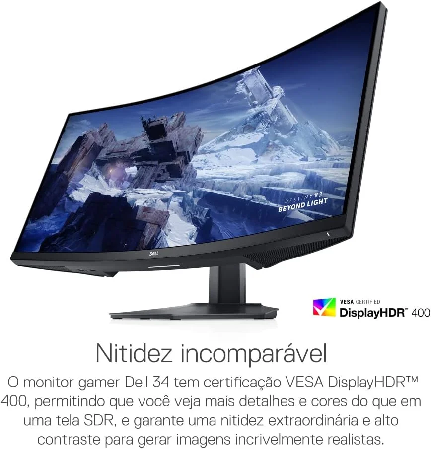 مانیتور گیمینگ خمیده 34 اینچی دل مدل S3422DWG