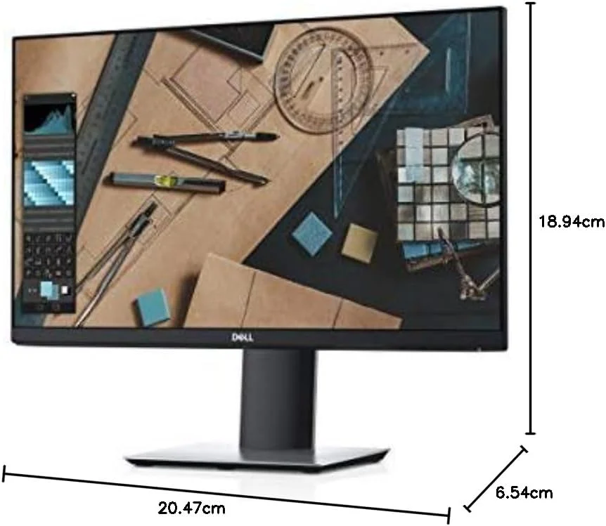 مانیتور LED 23 اینچی Dell سری P مدل (P2319H) - مشکی