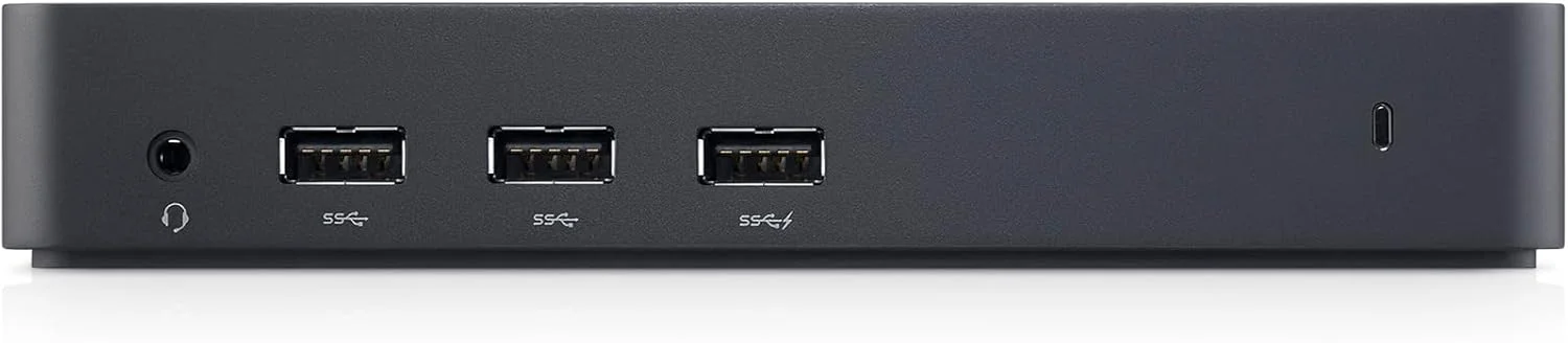 داک استیشن دل D3100، USB 3.0 Ultra HD Triple Video (DisplayPort، 2x HDMI، 6x USB، RJ45) مشکی - نسخه انگلستان داک استیشن دل D3100، USB 3.0 Ultra HD Triple Video (DisplayPort، 2x HDMI، 6x USB، RJ45) مشکی - نسخه انگلستان
