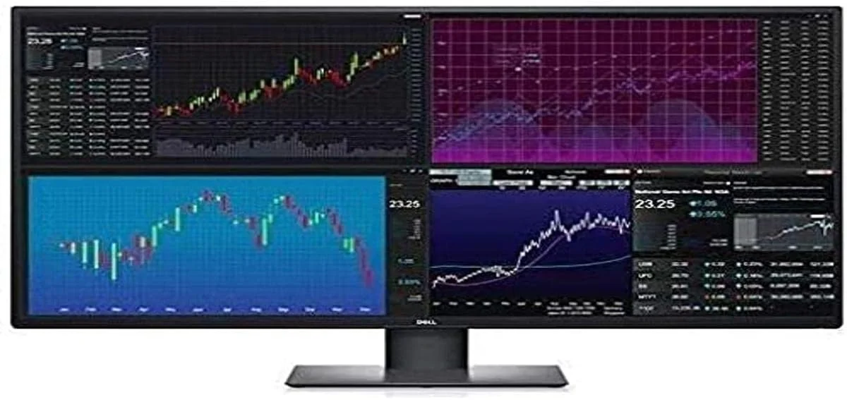 مانیتور 43 اینچی 4K Dell Ultra Sharp با قابلیت تنظیم ارتفاع و پورت USB-C مدل U4320Q