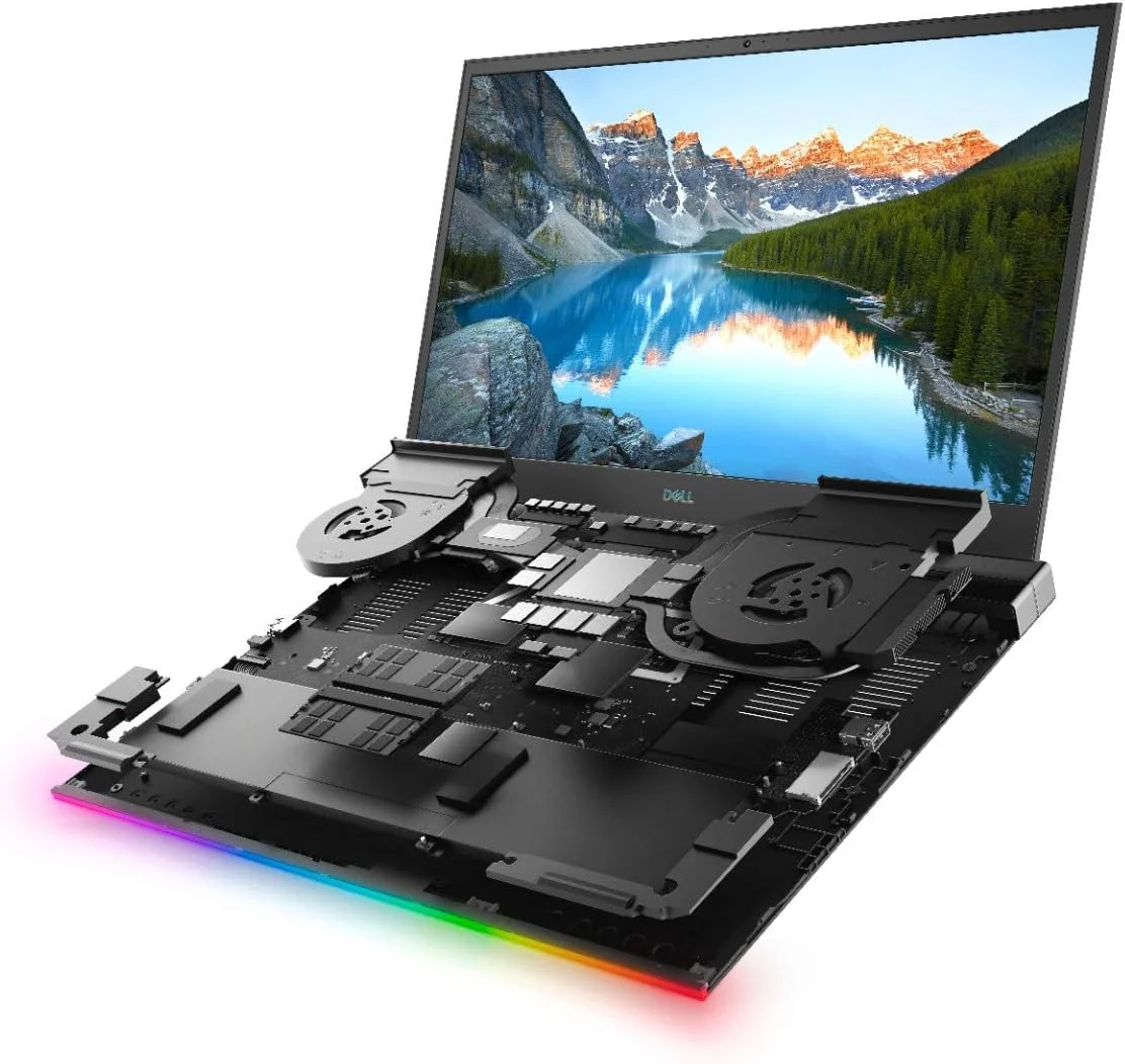 لپ تاپ دل G7-7700-i7-10750H/16GB/1TB SSD/8GB NVIDIA RTX 2070 (TM)/بدون درایو نوری/17.3 اینچ FHD/ویندوز 10 هوم/انگلیسی عربی/مشکی++مانیتور گیمینگ 24 اینچ رایگان دل - S2421HGF - 60.47 سانتی متر (23.8 اینچ)-مشکی (بازسازی شده)