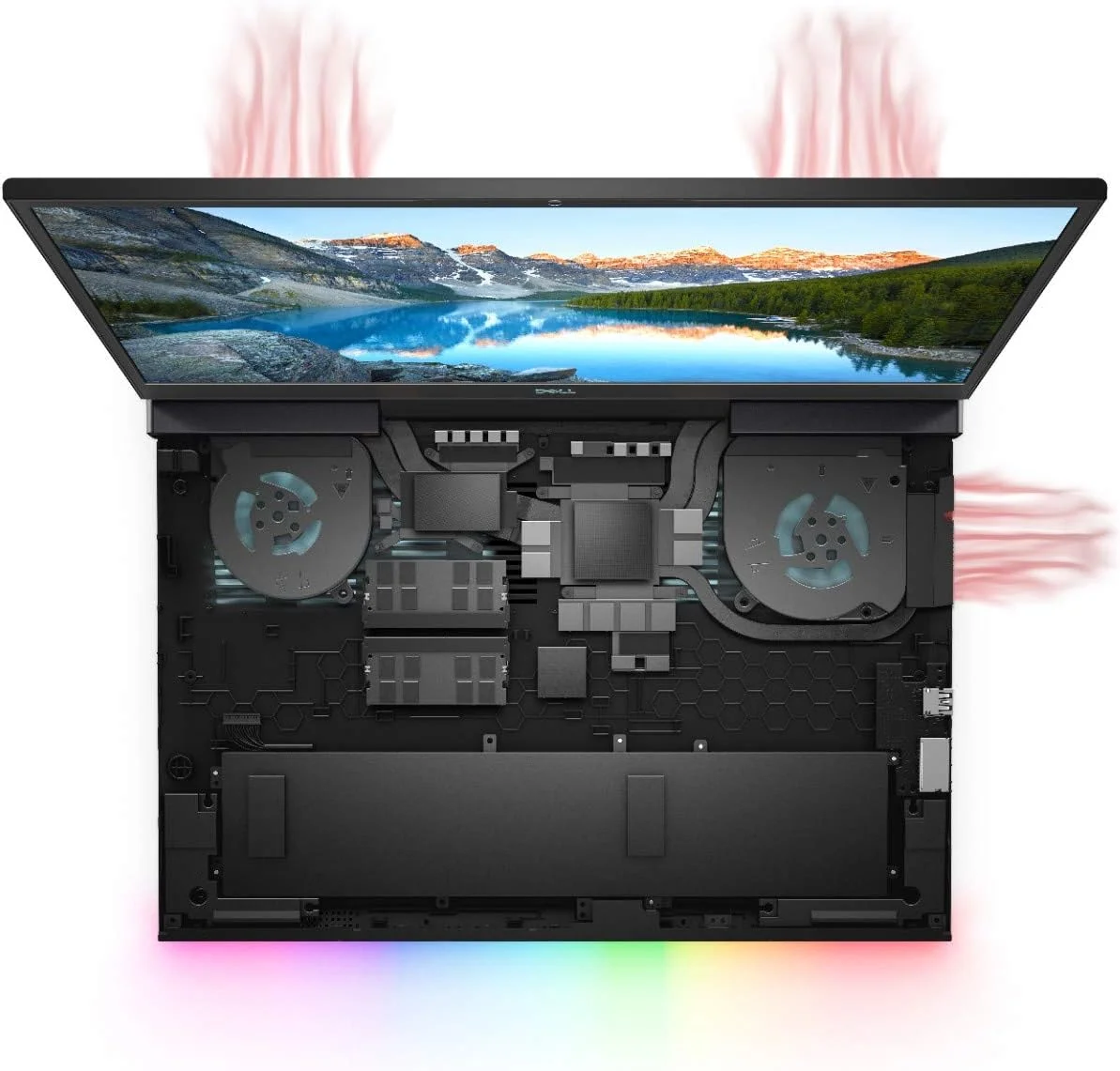 لپ تاپ دل G7-7700-i7-10750H/16GB/1TB SSD/8GB NVIDIA RTX 2070 (TM)/بدون درایو نوری/17.3 اینچ FHD/ویندوز 10 هوم/انگلیسی عربی/مشکی++مانیتور گیمینگ 24 اینچ رایگان دل - S2421HGF - 60.47 سانتی متر (23.8 اینچ)-مشکی (بازسازی شده)