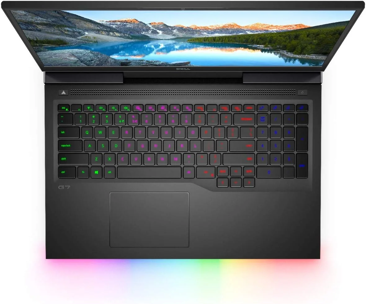 لپ تاپ دل G7-7700-i7-10750H/16GB/1TB SSD/8GB NVIDIA RTX 2070 (TM)/بدون درایو نوری/17.3 اینچ FHD/ویندوز 10 هوم/انگلیسی عربی/مشکی++مانیتور گیمینگ 24 اینچ رایگان دل - S2421HGF - 60.47 سانتی متر (23.8 اینچ)-مشکی (بازسازی شده)