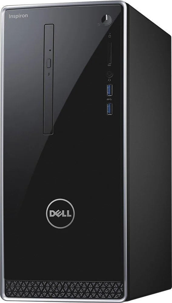 کامپیوتر رومیزی دل Inspiron I3650 3111Slv بدون مانیتور، 6 گیگابایت رم / 1 ترابایت هارد دیسک، نقره ای
