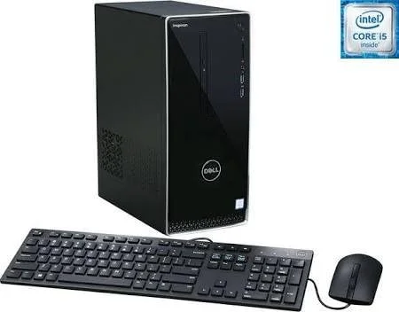 کامپیوتر رومیزی دل Inspiron I3650 3111Slv بدون مانیتور، 6 گیگابایت رم / 1 ترابایت هارد دیسک، نقره ای