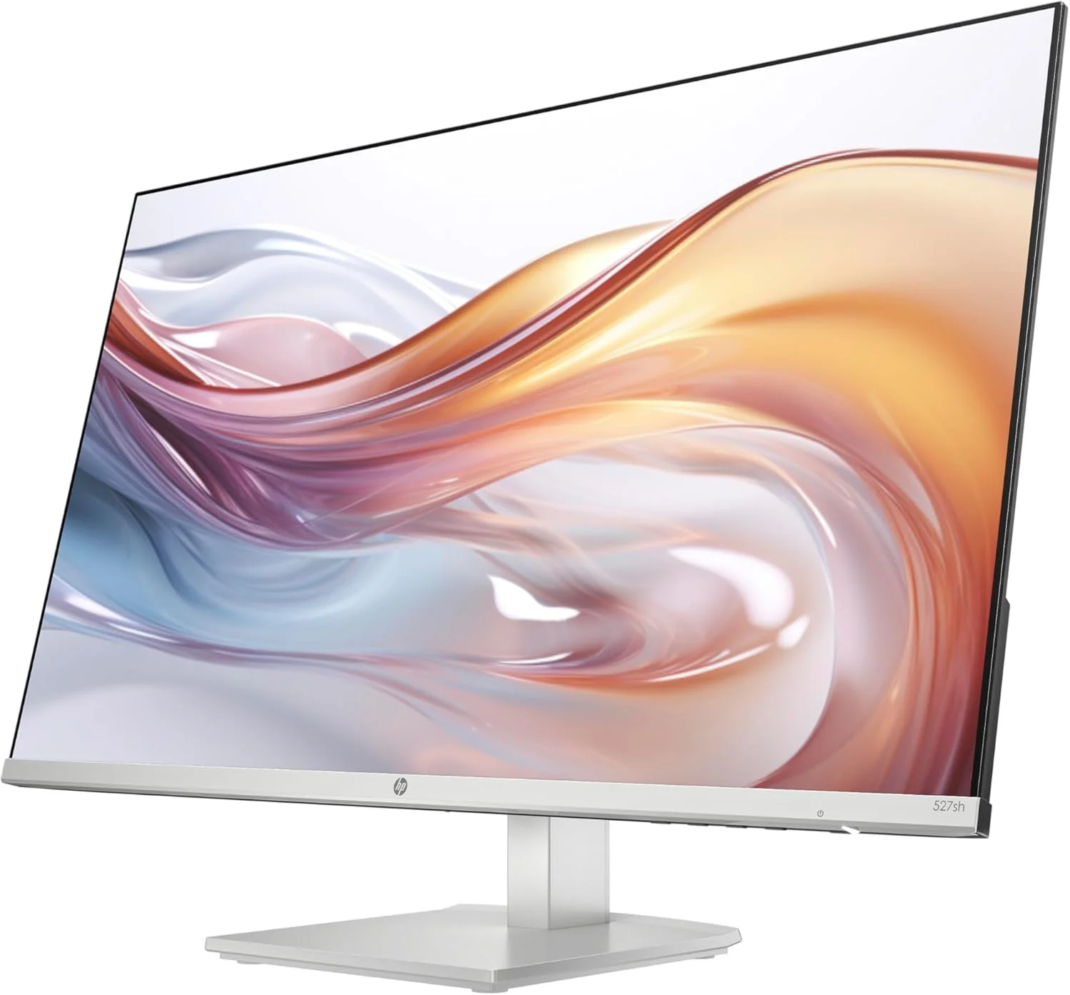 مانیتور قابل تنظیم ارتفاع HP سری 5-527sh، پنل 27 اینچی FHD IPS، نرخ تازه سازی 100 هرتز، HDMI و VGA، ضد تابش نور و بدون پرش، دارای گواهینامه Works With Chromebook [94C50AA]
