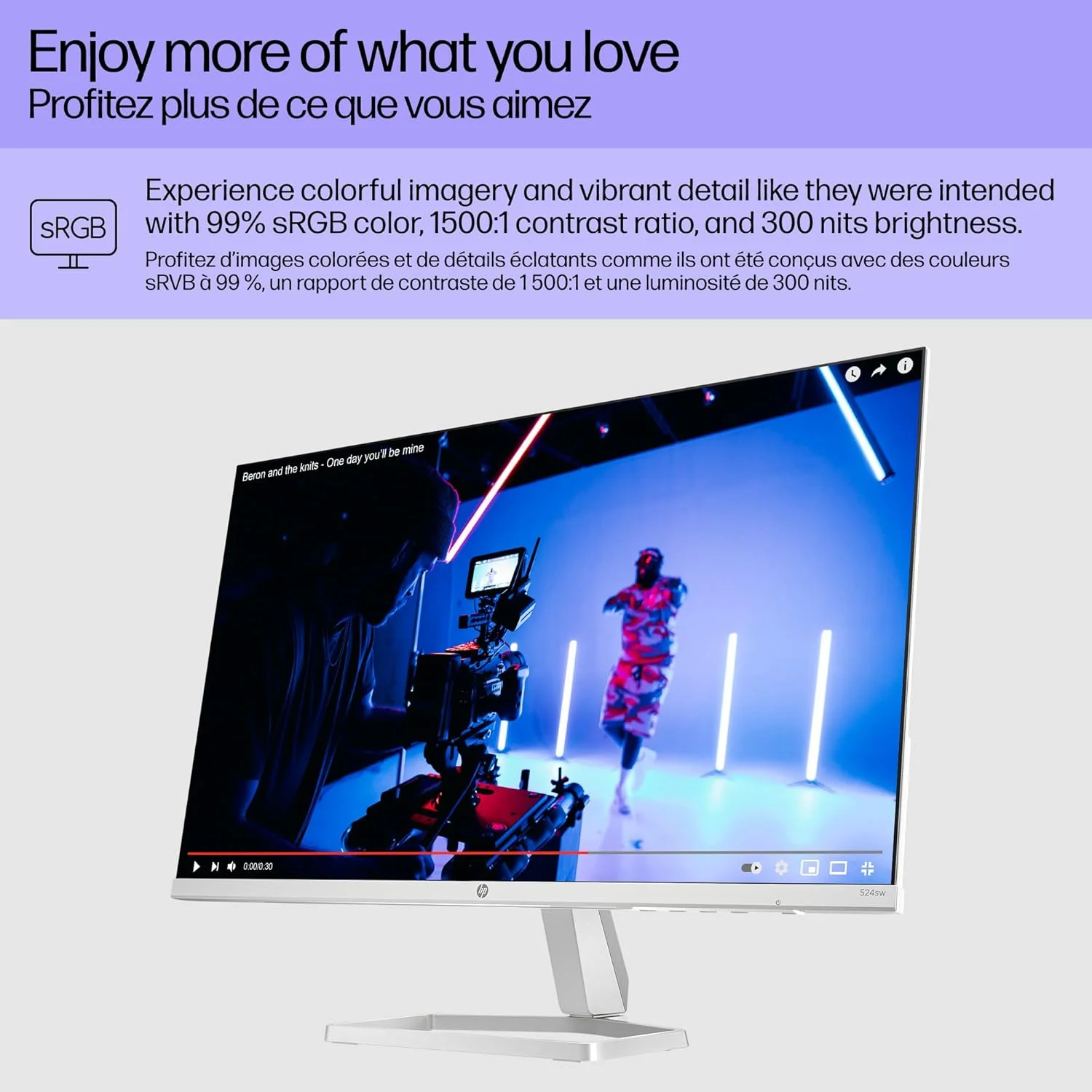 مانیتور 24 اینچی FHD سری 5 HP، نمایشگر Full HD (1920 x 1080)، پنل IPS، پوشش 99% sRGB، نسبت کنتراست 1500:1، روشنایی 300 نیت، فناوری Eye Ease با گواهینامه Eyesafe، مدل 524sw (2024) مانیتور 24 اینچی FHD سری 5 HP، نمایشگر Full HD (1920 x 1080)، پنل IPS، پوشش 99% sRGB، نسبت کنتراست 1500:1، روشنایی 300 نیت، فناوری Eye Ease با گواهینامه Eyesafe، مدل 524sw (2024)