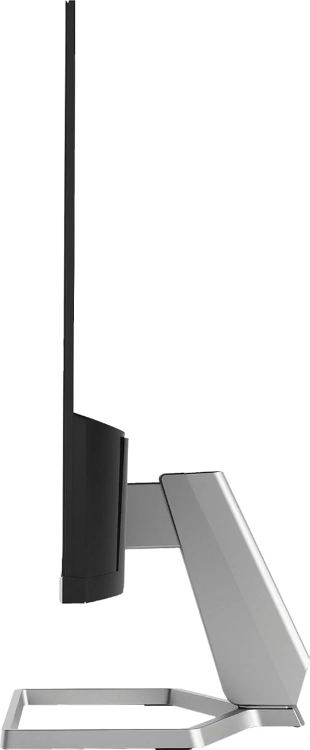 مانیتور 21.5 اینچی IPS LED فول اچ دی 1080P اچ پی (HDMI، VGA)، نور آبی کم، فناوری AMD FreeSync، نقره ای و مشکی