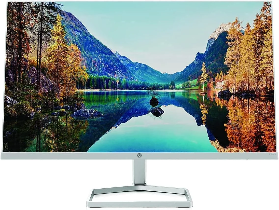 مانیتور 24 اینچی FHD (1920x1080) 75 هرتز ضد تابش نور HP M24fw، دارای کنترلهای روی صفحه، AMD FreeSync، حالت نور آبی کم، سفید مانیتور 24 اینچی FHD (1920x1080) 75 هرتز ضد تابش نور HP M24fw، دارای کنترلهای روی صفحه، AMD FreeSync، حالت نور آبی کم، سفید