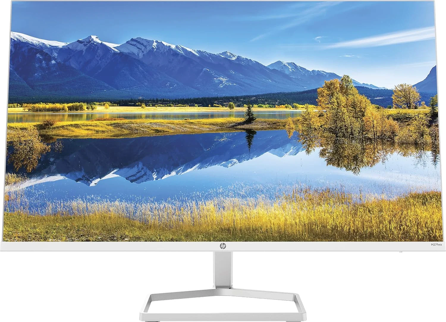 مانیتور 27 اینچی HP M27fwa با رزولوشن 1920x1080 پیکسل Full HD LCD مشکی، نقره ای