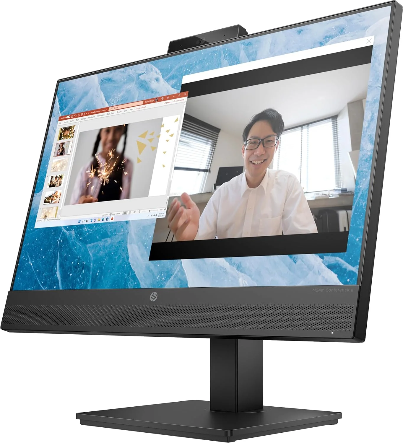 مانیتور کنفرانس HP M24M - 24 اینچ W128561942 مانیتور کنفرانس HP M24M - 24 اینچ W128561942