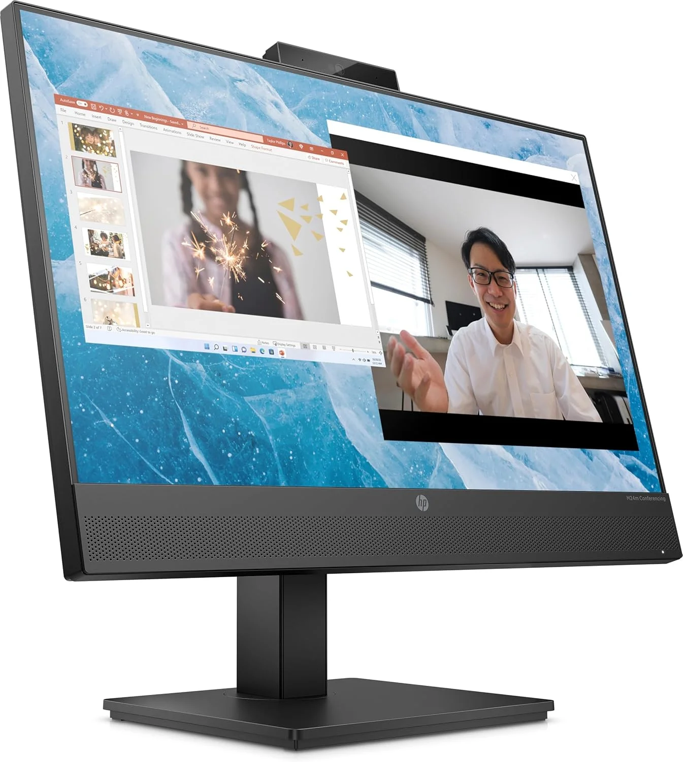 مانیتور کنفرانس HP M24M - 24 اینچ W128561942 مانیتور کنفرانس HP M24M - 24 اینچ W128561942