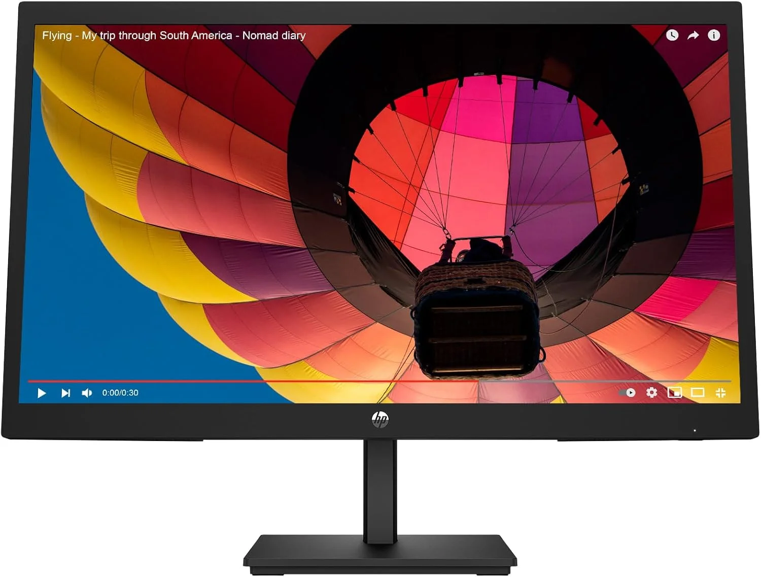 مانیتور 21.45 اینچی HP V22v G5 FHD، فناوری AMD FreeSync، پشتیبانی از HDCP برای HDMI (V22v G5، مشکی)