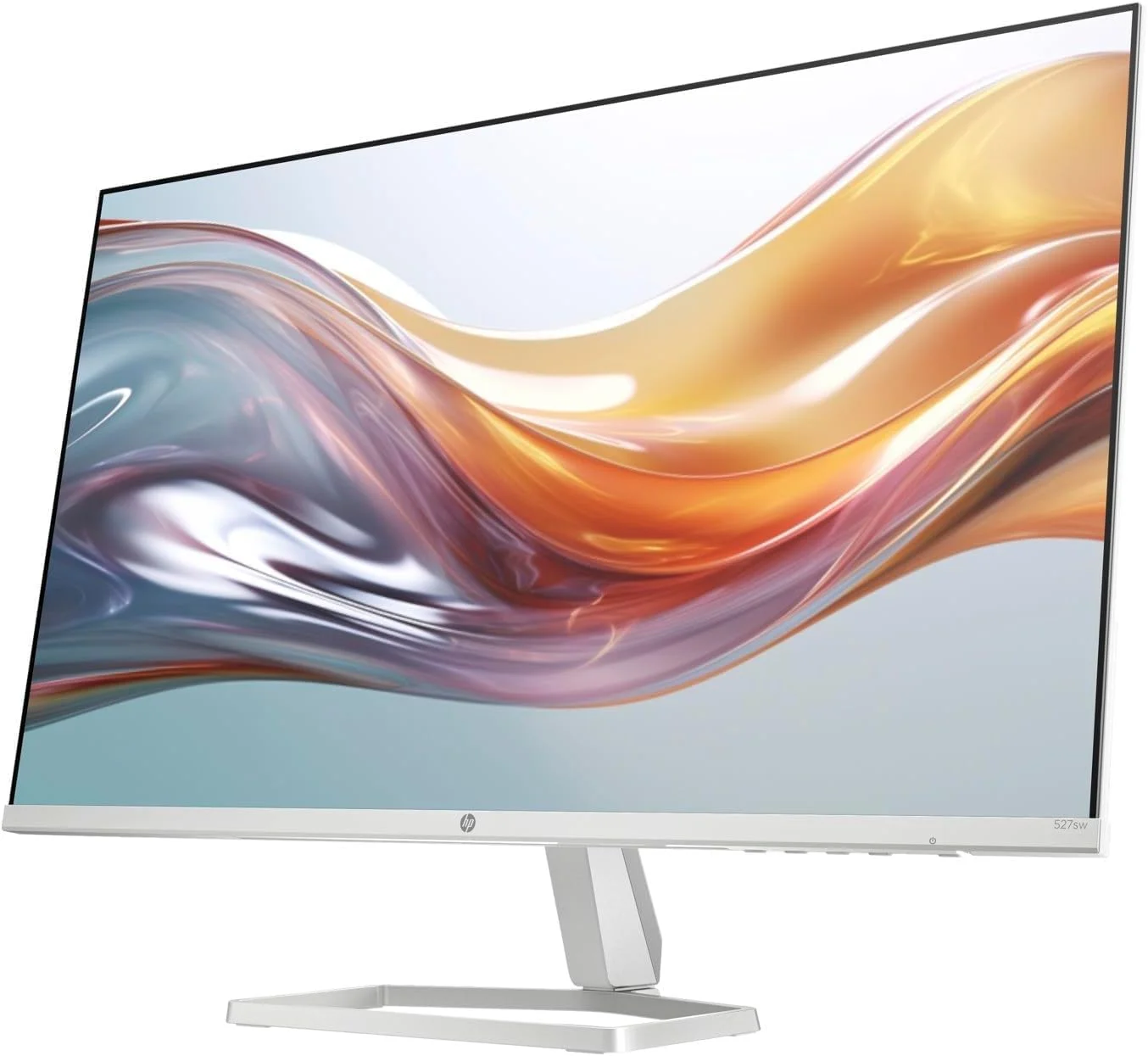 مانیتور 27 اینچی HP 1080P نقره ای و سفید با داک Docztorm، 27 اینچ Full HD (1920x1080) 75 هرتز ضد تابش نور، AMD FreeSync، 2 HDMI، 1 VGA، حالت نور آبی کم، ایده آل برای خانه و تجارت (مدل 2024)