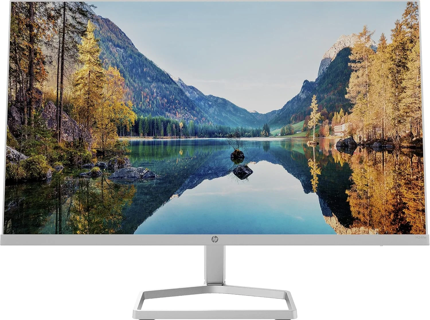 مانیتور HP M24fw، 60.5 سانتی متر / 23.8 اینچ، رزولوشن 1920x1080 پیکسل Full HD، پشت سفید مانیتور HP M24fw، 60.5 سانتی متر / 23.8 اینچ، رزولوشن 1920x1080 پیکسل Full HD، پشت سفید