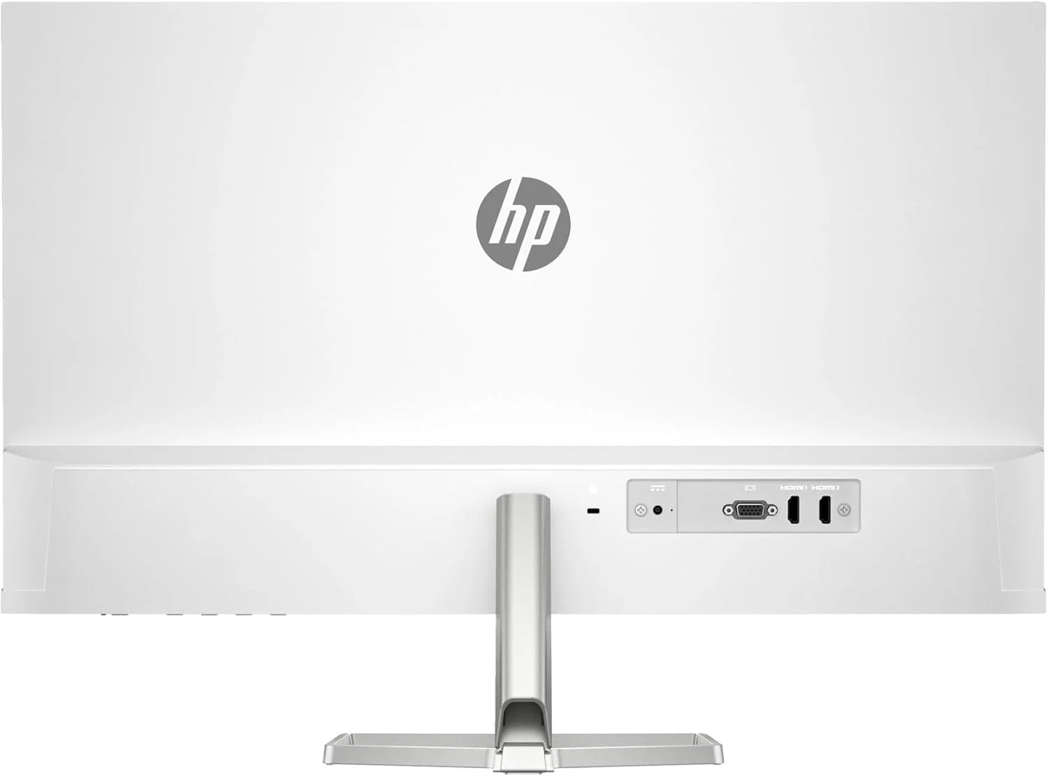 مانیتور 27 اینچی HP 1080P نقره ای و سفید با داک Docztorm، 27 اینچ Full HD (1920x1080) 75 هرتز ضد تابش نور، AMD FreeSync، 2 HDMI، 1 VGA، حالت نور آبی کم، ایده آل برای خانه و تجارت (مدل 2024)