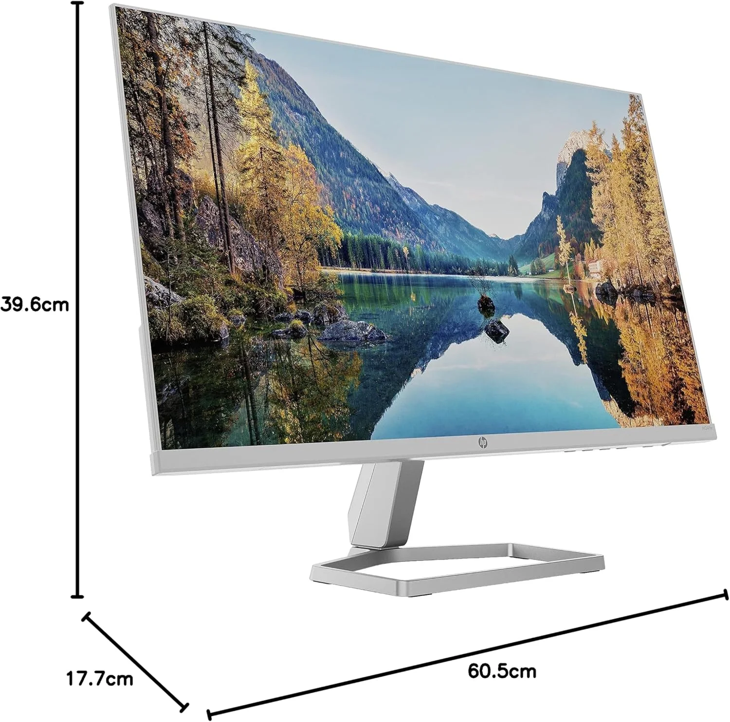 مانیتور HP M24fw، 60.5 سانتی متر / 23.8 اینچ، رزولوشن 1920x1080 پیکسل Full HD، پشت سفید مانیتور HP M24fw، 60.5 سانتی متر / 23.8 اینچ، رزولوشن 1920x1080 پیکسل Full HD، پشت سفید