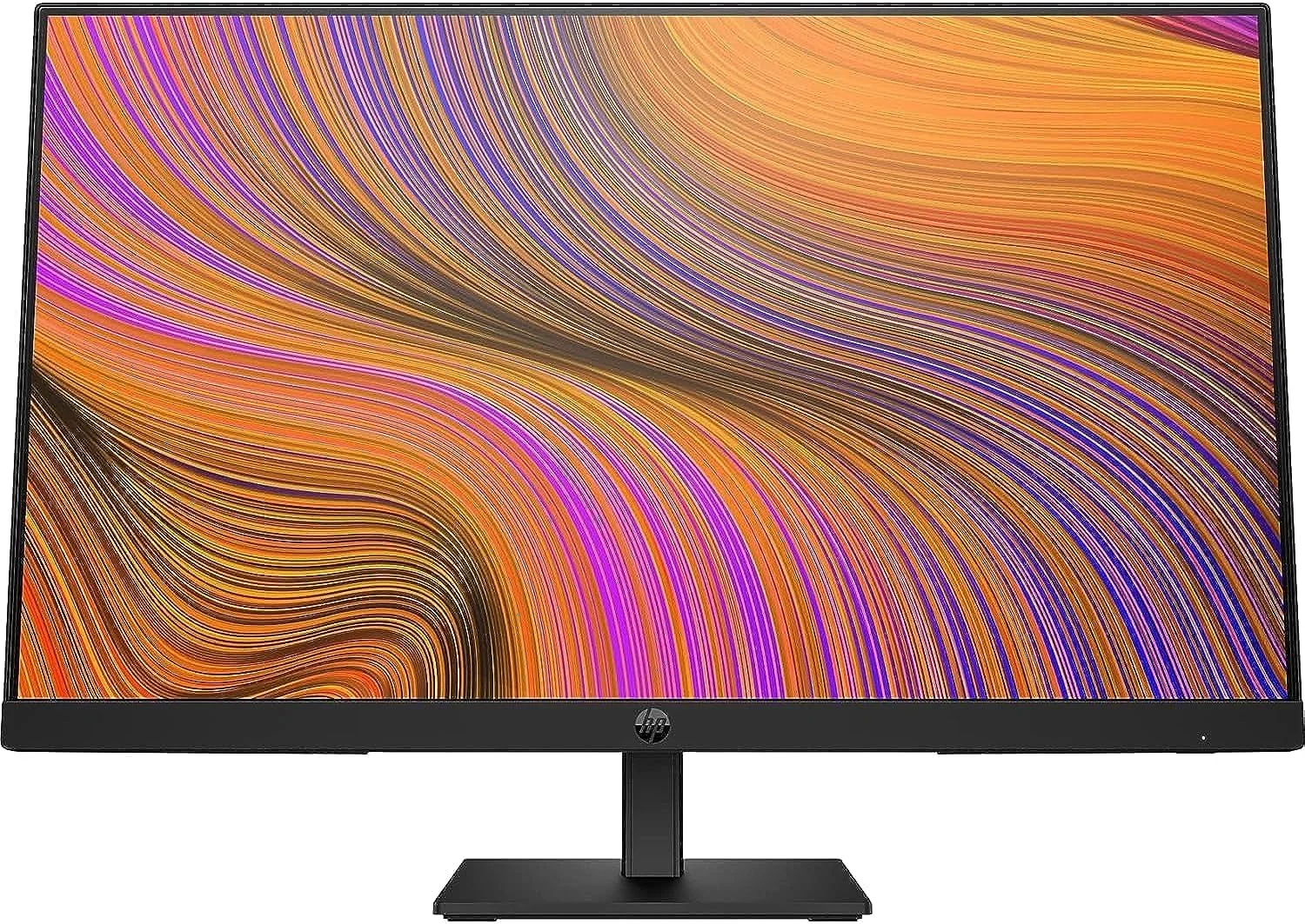 مانیتور HP P24h G5 FHD، 60.5 سانتی متر (23.8 اینچ) ضد تابش نور FHD (1920 x 1080)، 72% NTSC، قابلیت تنظیم ارتفاع، بلندگوهای دوگانه، 3 سال گارانتی