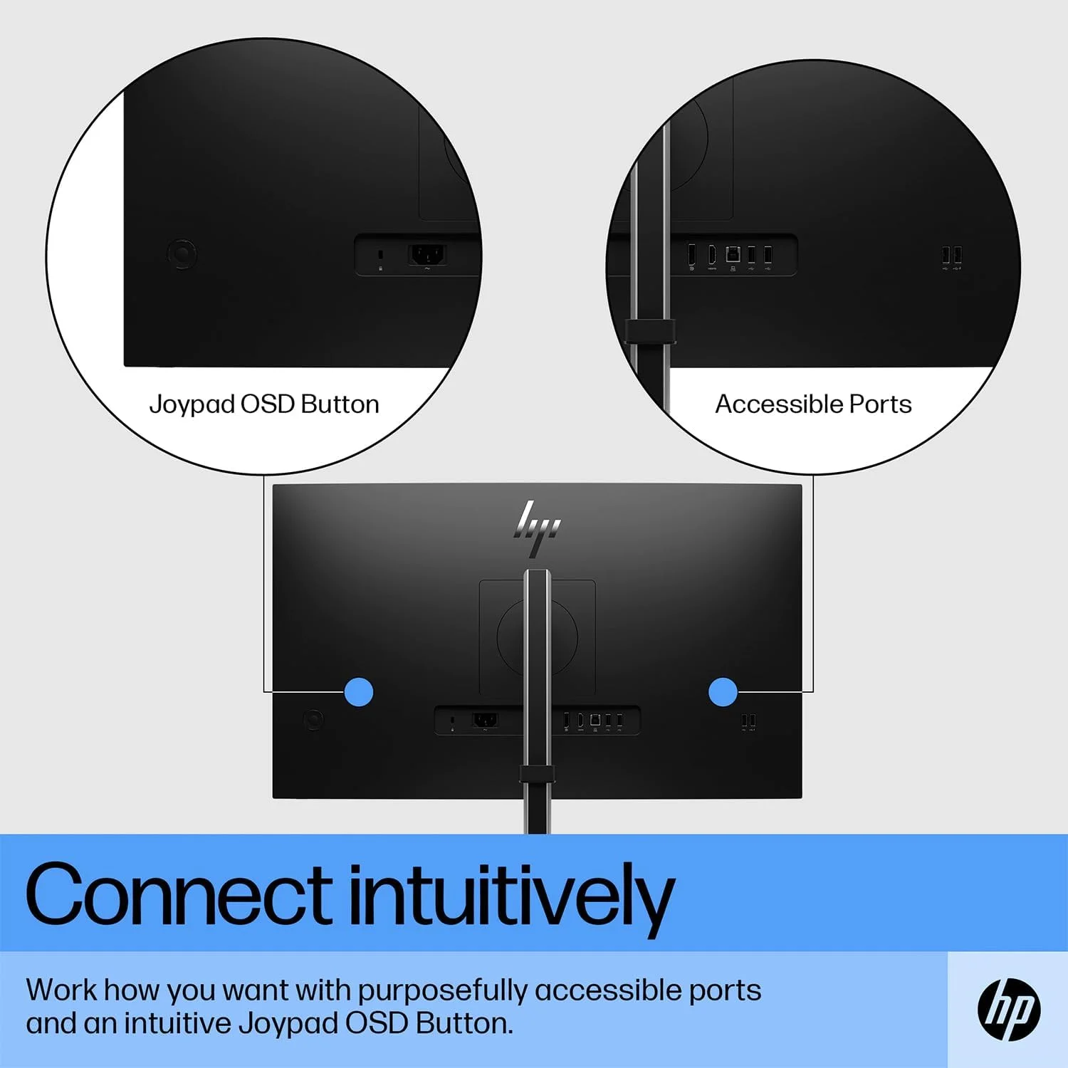 مانیتور حرفه ای 27 اینچی HP با صفحه نمایش FHD - پنل IPS، رزولوشن 1920x1080، نرخ تازه سازی 75 هرتز، 5 میلی ثانیه (شامل پایه هدست First Wave + ماوس بی سیم + پد ماوس) E27 G5 مانیتور حرفه ای 27 اینچی HP با صفحه نمایش FHD - پنل IPS، رزولوشن 1920x1080، نرخ تازه سازی 75 هرتز، 5 میلی ثانیه (شامل پایه هدست First Wave + ماوس بی سیم + پد ماوس) E27 G5