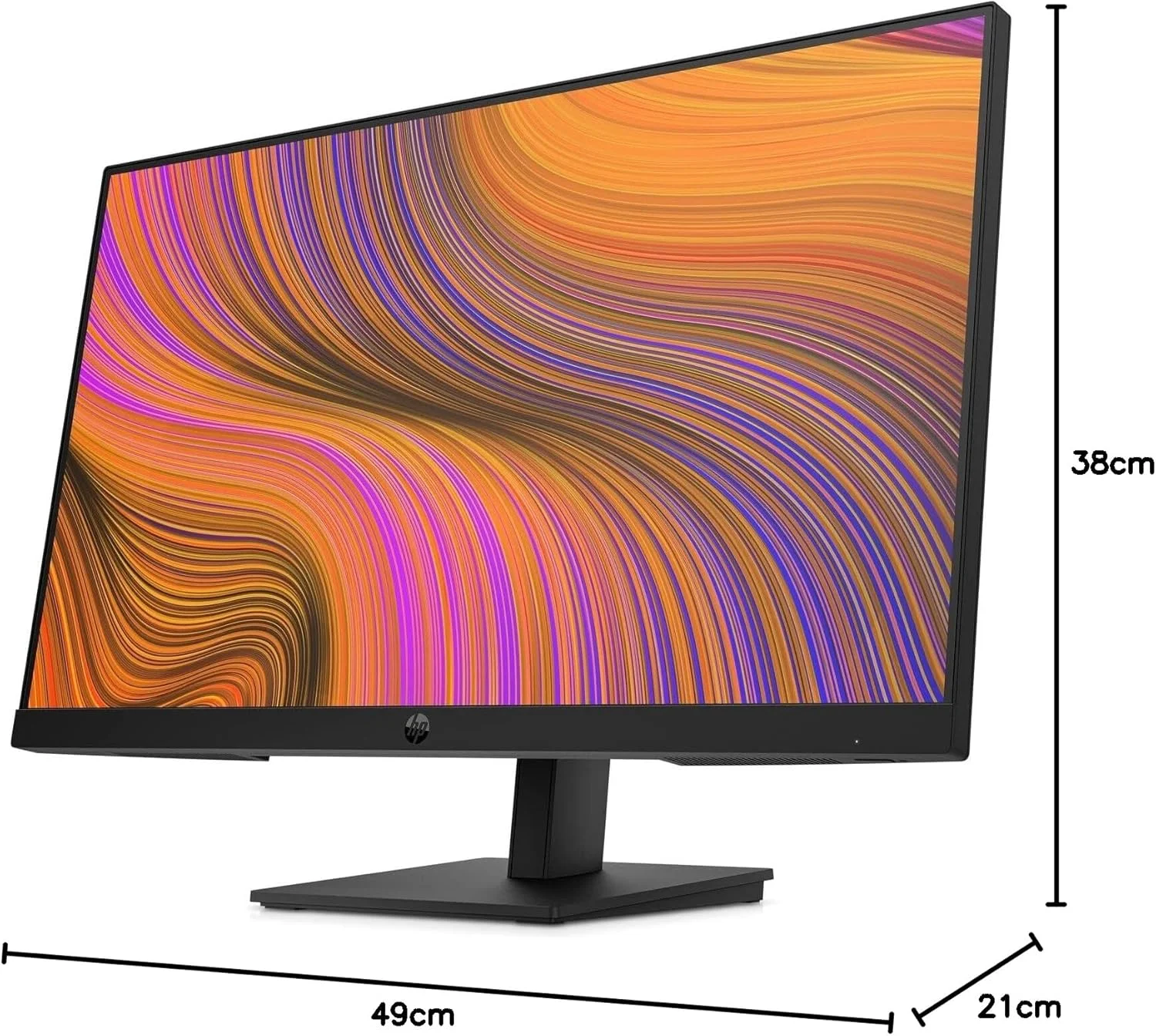 مانیتور HP P24h G5 FHD، 60.5 سانتی متر (23.8 اینچ) ضد تابش نور FHD (1920 x 1080)، 72% NTSC، قابلیت تنظیم ارتفاع، بلندگوهای دوگانه، 3 سال گارانتی مانیتور HP P24h G5 FHD، 60.5 سانتی متر (23.8 اینچ) ضد تابش نور FHD (1920 x 1080)، 72% NTSC، قابلیت تنظیم ارتفاع، بلندگوهای دوگانه، 3 سال گارانتی