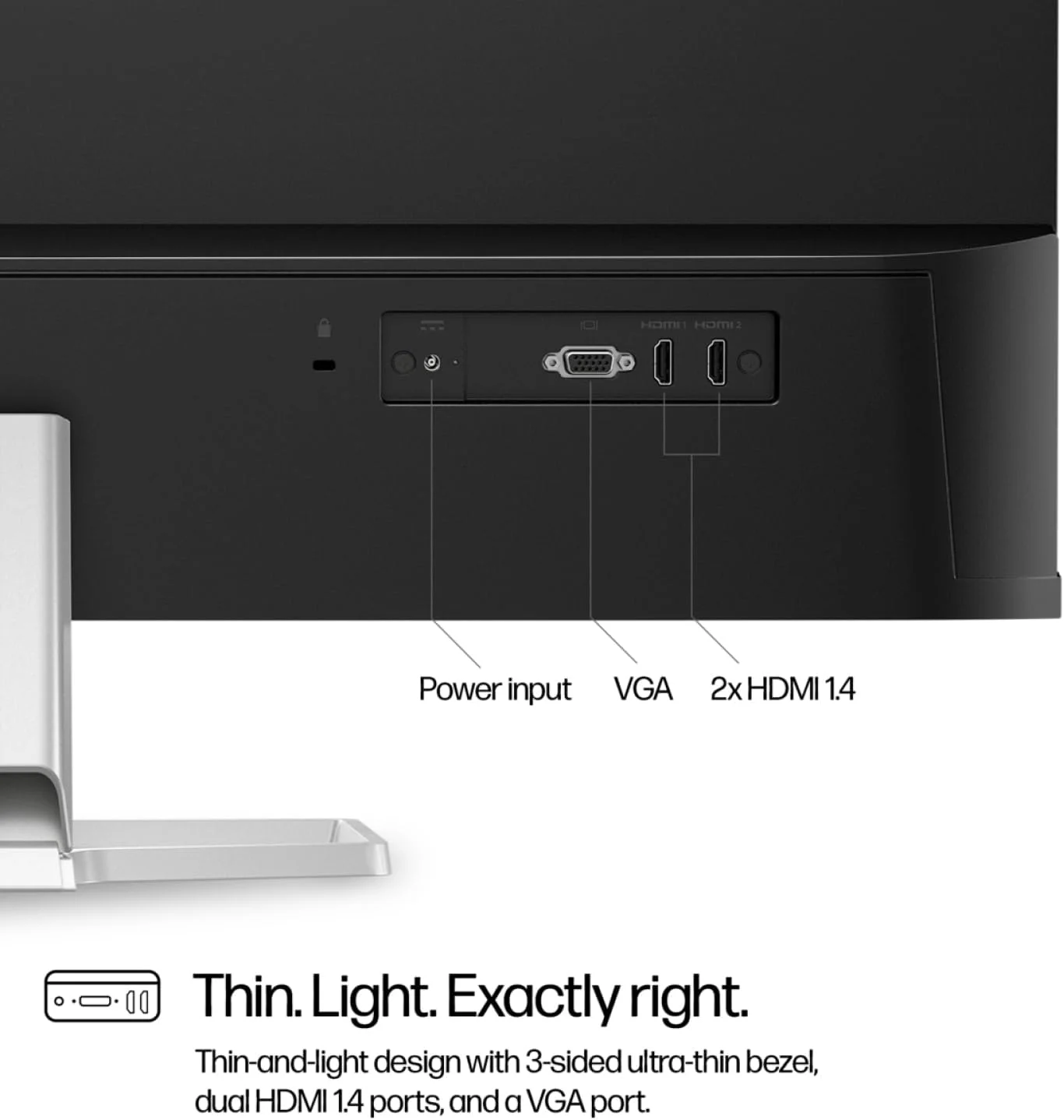 مانیتور تجاری 31.5 اینچی HP با صفحه نمایش FHD - پنل IPS، رزولوشن 1920x1080، پوشش 99% sRGB، نرخ نوسازی 100 هرتز، زمان پاسخگویی 5 میلیثانیه (شامل پایه هدست First Wave + ماوس بیسیم + ماوس پد First Wave) مدل s5 532sf مانیتور تجاری 31.5 اینچی HP با صفحه نمایش FHD - پنل IPS، رزولوشن 1920x1080، پوشش 99% sRGB، نرخ نوسازی 100 هرتز، زمان پاسخگویی 5 میلیثانیه (شامل پایه هدست First Wave + ماوس بیسیم + ماوس پد First Wave) مدل s5 532sf