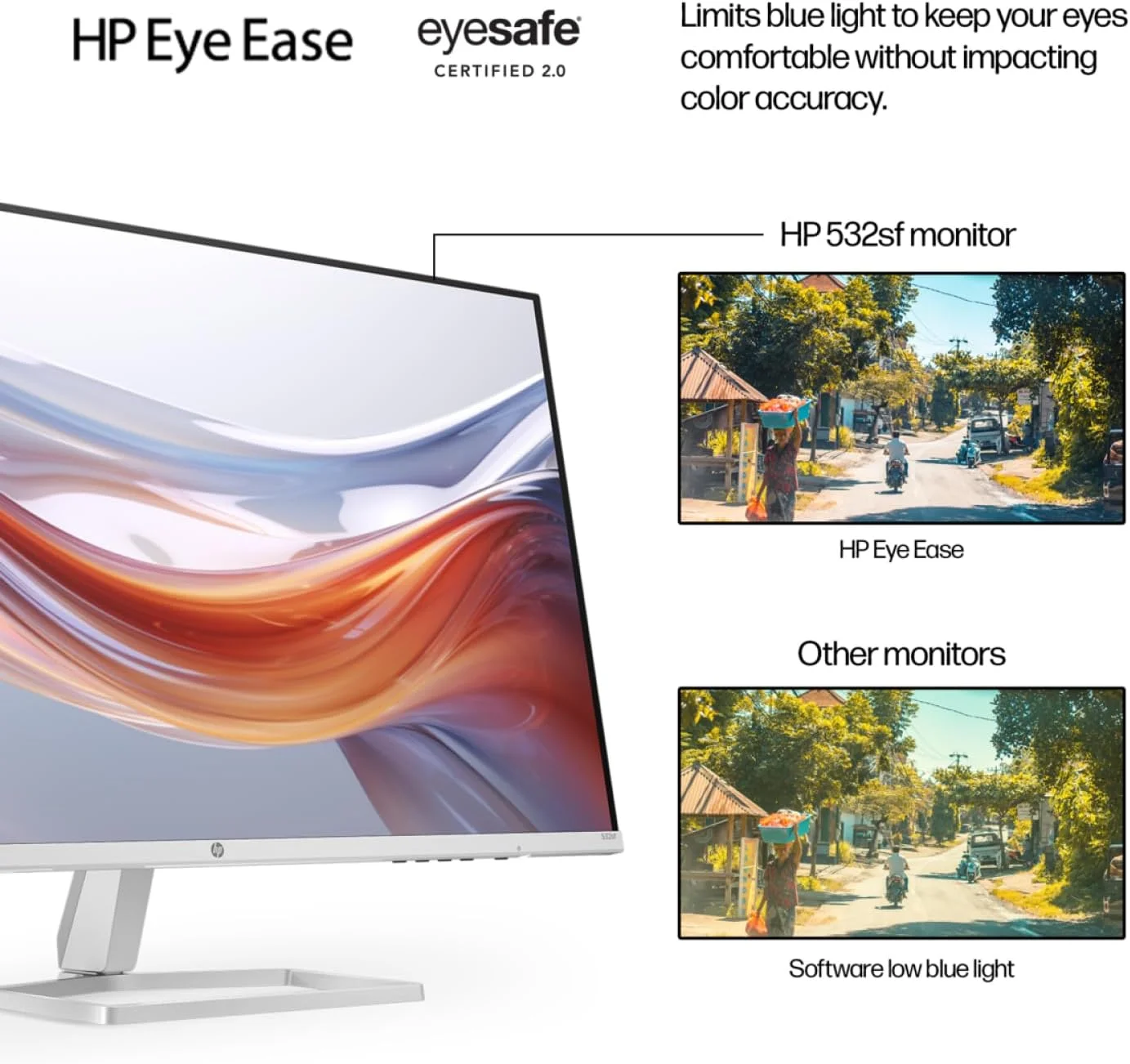 مانیتور تجاری 31.5 اینچی HP با صفحه نمایش FHD - پنل IPS، رزولوشن 1920x1080، پوشش 99% sRGB، نرخ نوسازی 100 هرتز، زمان پاسخگویی 5 میلیثانیه (شامل پایه هدست First Wave + ماوس بیسیم + ماوس پد First Wave) مدل s5 532sf مانیتور تجاری 31.5 اینچی HP با صفحه نمایش FHD - پنل IPS، رزولوشن 1920x1080، پوشش 99% sRGB، نرخ نوسازی 100 هرتز، زمان پاسخگویی 5 میلیثانیه (شامل پایه هدست First Wave + ماوس بیسیم + ماوس پد First Wave) مدل s5 532sf
