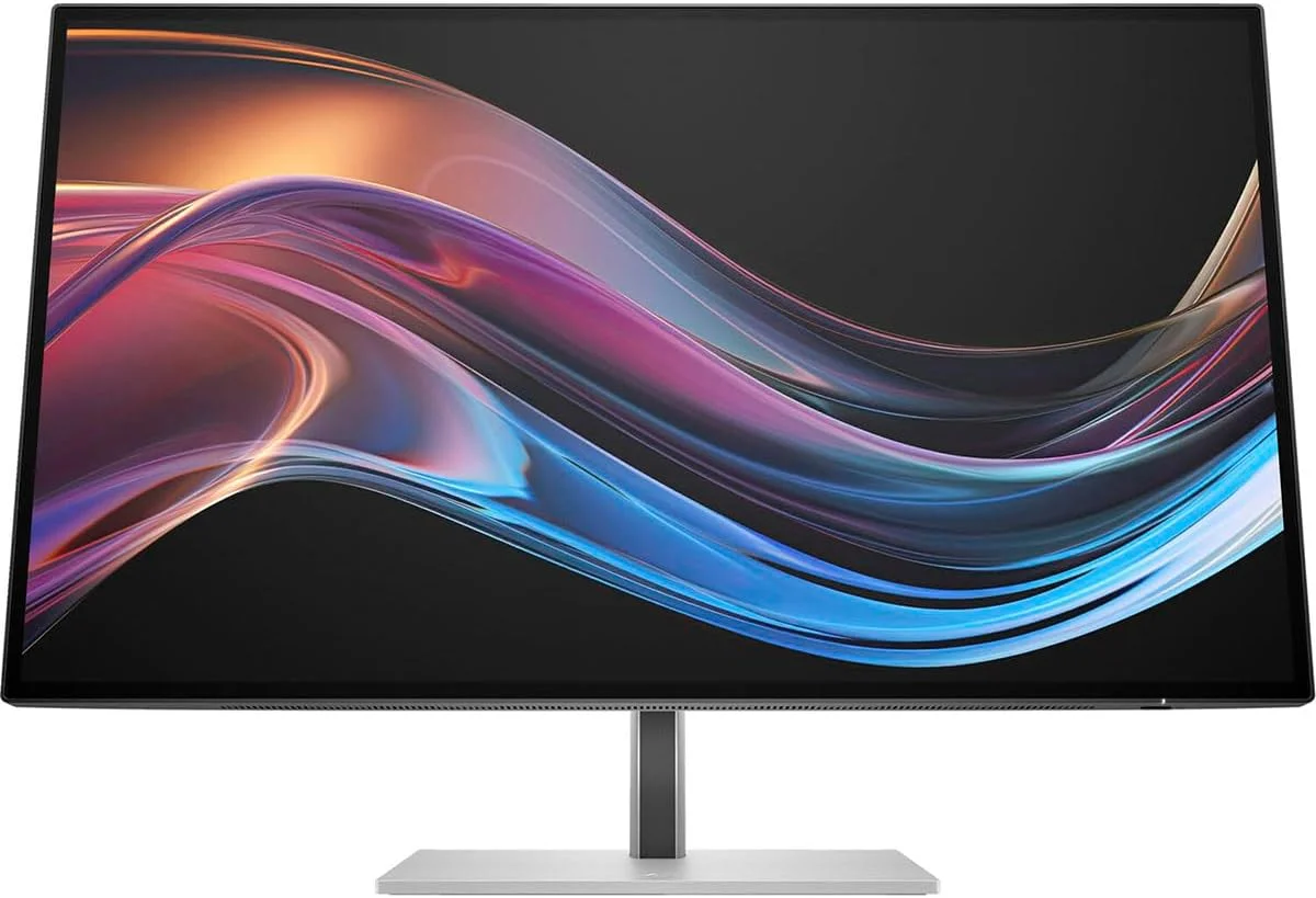 مانیتور LCD الترا اچ دی 4K اچ پی مدل 727pk با سایز 27 اینچ و نسبت تصویر 16:9 - نقره ای طبیعی