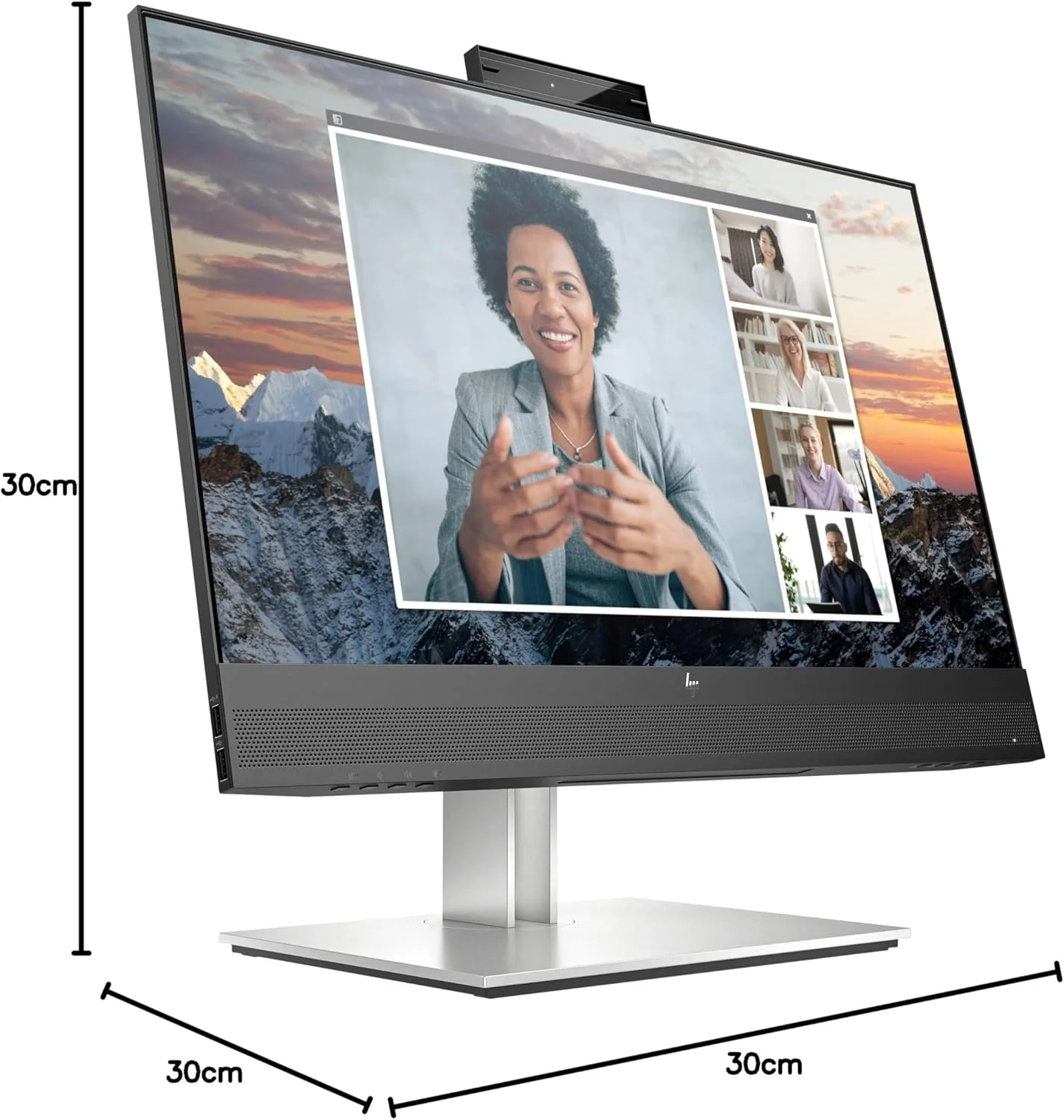مانیتور صفحه تخت کامپیوتر HP E24m G4 با ابعاد 60.5 سانتی متر (23.8 اینچ) رزولوشن 1920 x 1080 پیکسل Full HD مشکی، نقره ای مانیتور صفحه تخت کامپیوتر HP E24m G4 با ابعاد 60.5 سانتی متر (23.8 اینچ) رزولوشن 1920 x 1080 پیکسل Full HD مشکی، نقره ای