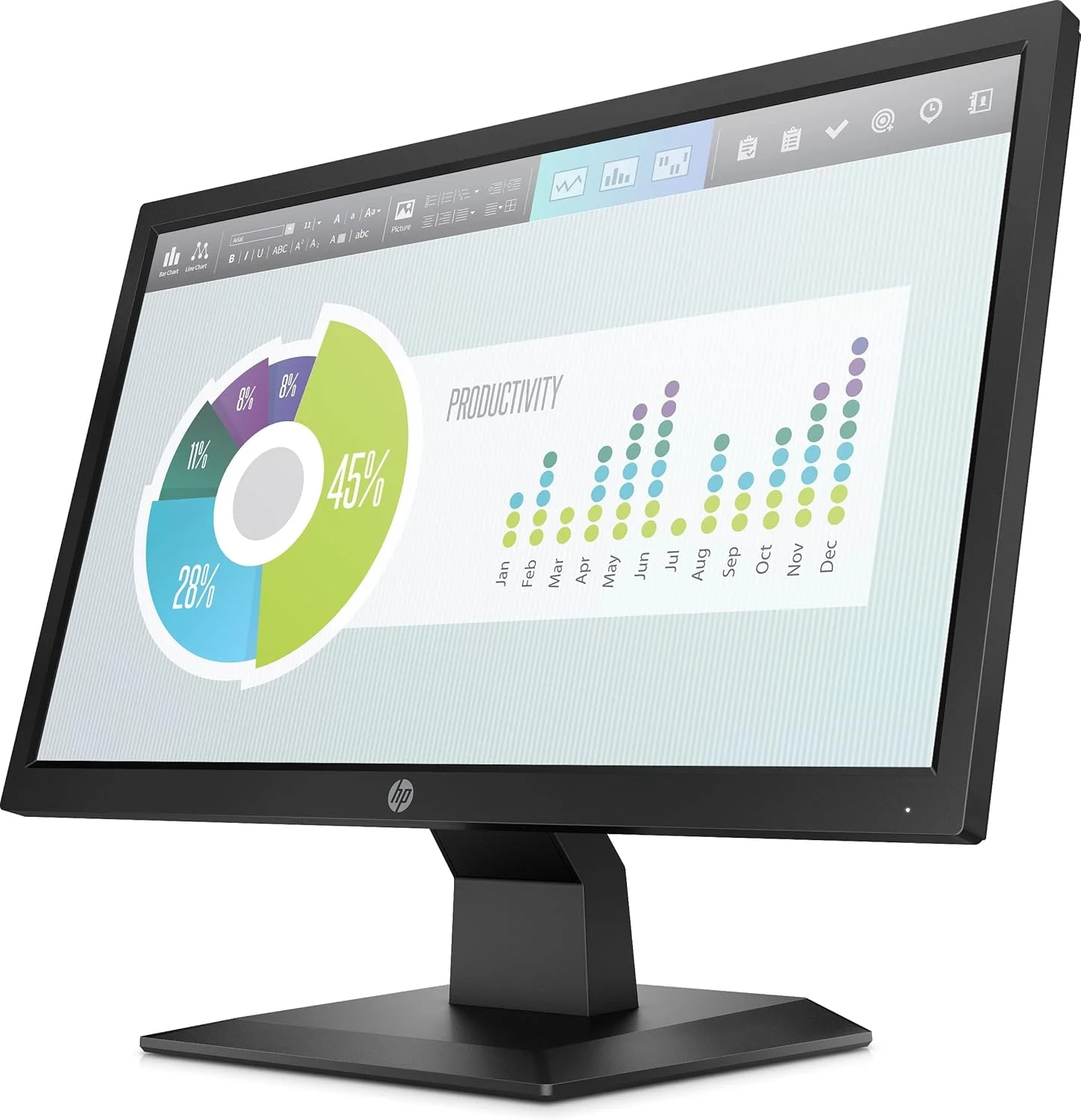 مانیتور HP مدل P204V با صفحه نمایش 19.5 اینچی HD+ (1600 x 900 @ 60 Hz)، دارای 1 پورت HDMI 1.4 (با پشتیبانی از HDCP) و 1 پورت VGA مانیتور HP مدل P204V با صفحه نمایش 19.5 اینچی HD+ (1600 x 900 @ 60 Hz)، دارای 1 پورت HDMI 1.4 (با پشتیبانی از HDCP) و 1 پورت VGA