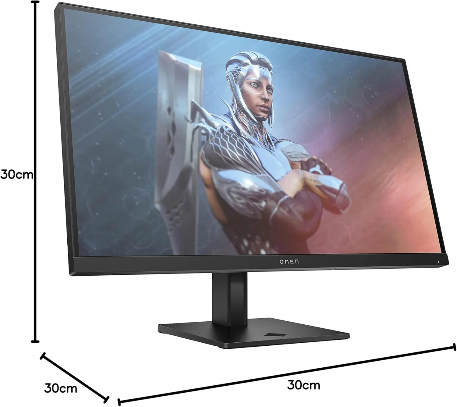 مانیتور گیمینگ HP Hewlett-Packard Omen 27 (2023) - IPS، 165 هرتز، تنظیم ارتفاع