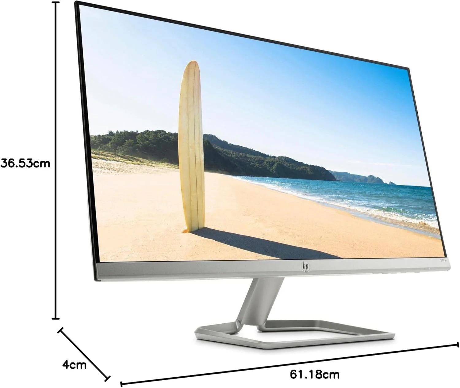 مانیتور HP 27FW 3KS64AA، نقره ای مانیتور HP 27FW 3KS64AA، نقره ای
