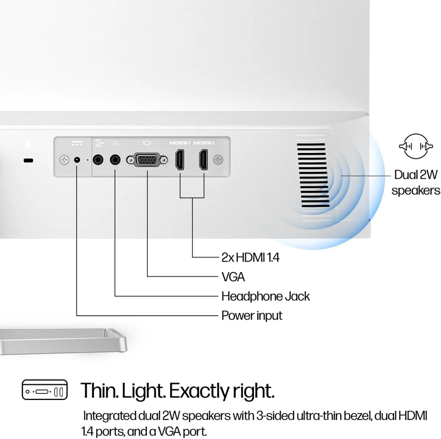 مانیتور 27 اینچی تجاری HP با صفحه نمایش FHD – پنل IPS، رزولوشن 1920x1080، نرخ تازه سازی 100 هرتز، 5 میلی ثانیه، HDMI، VGA (شامل پایه هدست First Wave + ماوس بی سیم + پد ماوس) – S5 527SF مانیتور 27 اینچی تجاری HP با صفحه نمایش FHD – پنل IPS، رزولوشن 1920x1080، نرخ تازه سازی 100 هرتز، 5 میلی ثانیه، HDMI، VGA (شامل پایه هدست First Wave + ماوس بی سیم + پد ماوس) – S5 527SF