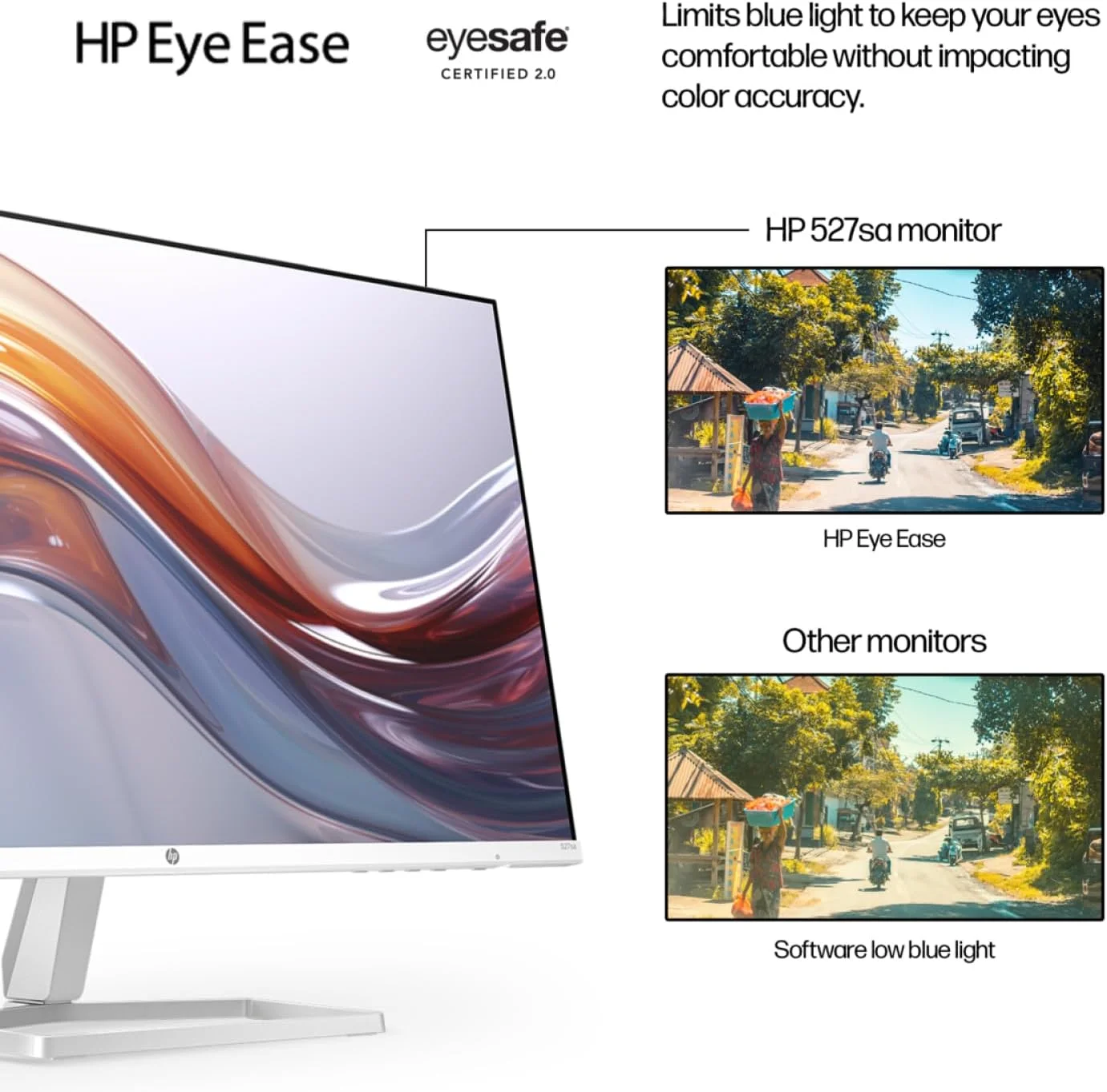 مانیتور 27 اینچی تجاری HP با صفحه نمایش FHD – پنل IPS، رزولوشن 1920x1080، نرخ تازه سازی 100 هرتز، 5 میلی ثانیه، HDMI، VGA (شامل پایه هدست First Wave + ماوس بی سیم + پد ماوس) – S5 527SF مانیتور 27 اینچی تجاری HP با صفحه نمایش FHD – پنل IPS، رزولوشن 1920x1080، نرخ تازه سازی 100 هرتز، 5 میلی ثانیه، HDMI، VGA (شامل پایه هدست First Wave + ماوس بی سیم + پد ماوس) – S5 527SF