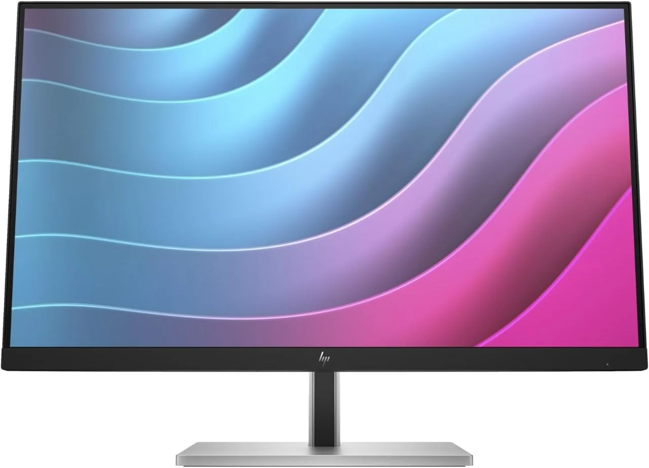 مانیتور ال سی دی 23.8 اینچی فول اچ دی HP E24 G5 - نسبت تصویر 16:9 - کلاس 24 اینچ - فناوری IPS - نور پس زمینه Edge LED - رزولوشن 1920x1080 - روشنایی 250 نیت - زمان پاسخگویی 5 میلی ثانیه - نرخ تازه سازی 75 هرتز - HDMI - DisplayPort - مشکی