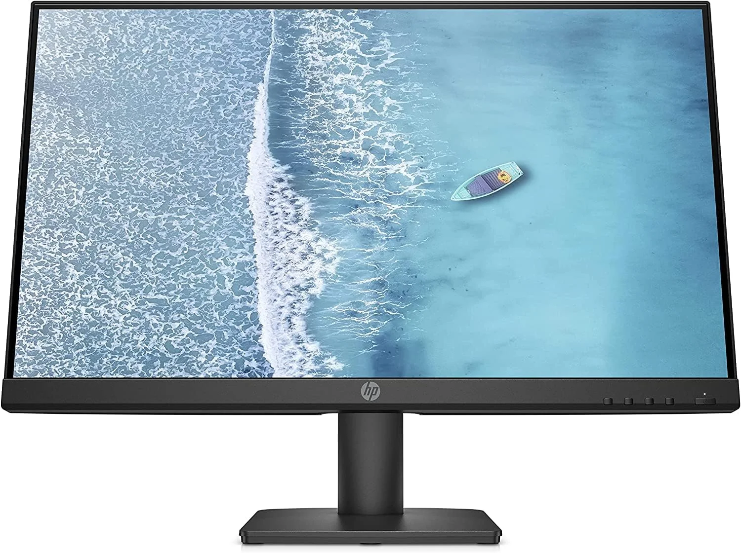مانیتور 23.8 اینچی اچ پی مدل V241ib با نور آبی کم، دارای HDMI، DisplayPort و VGA - مشکی